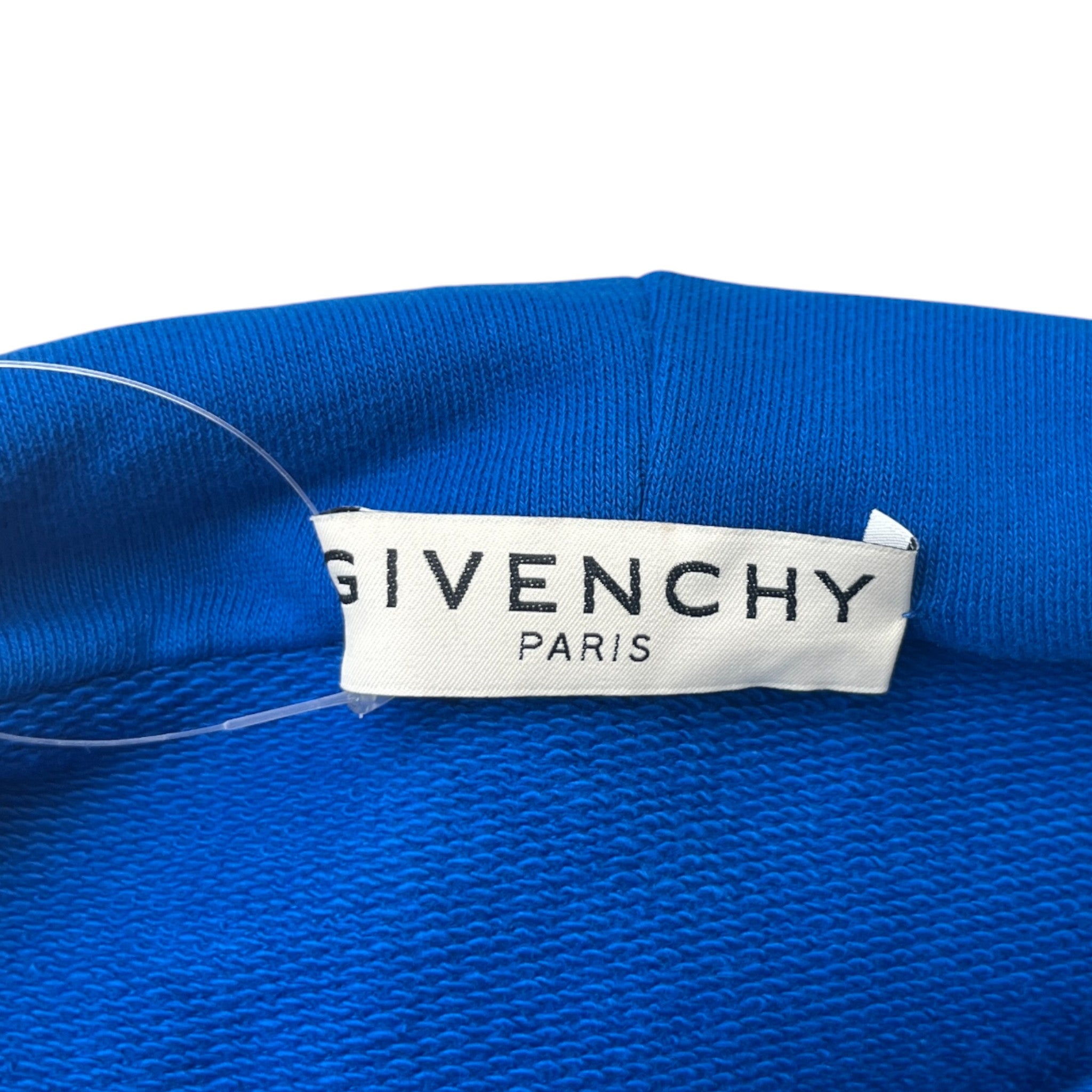 Men's Address Logo Hoodie Blue Size S