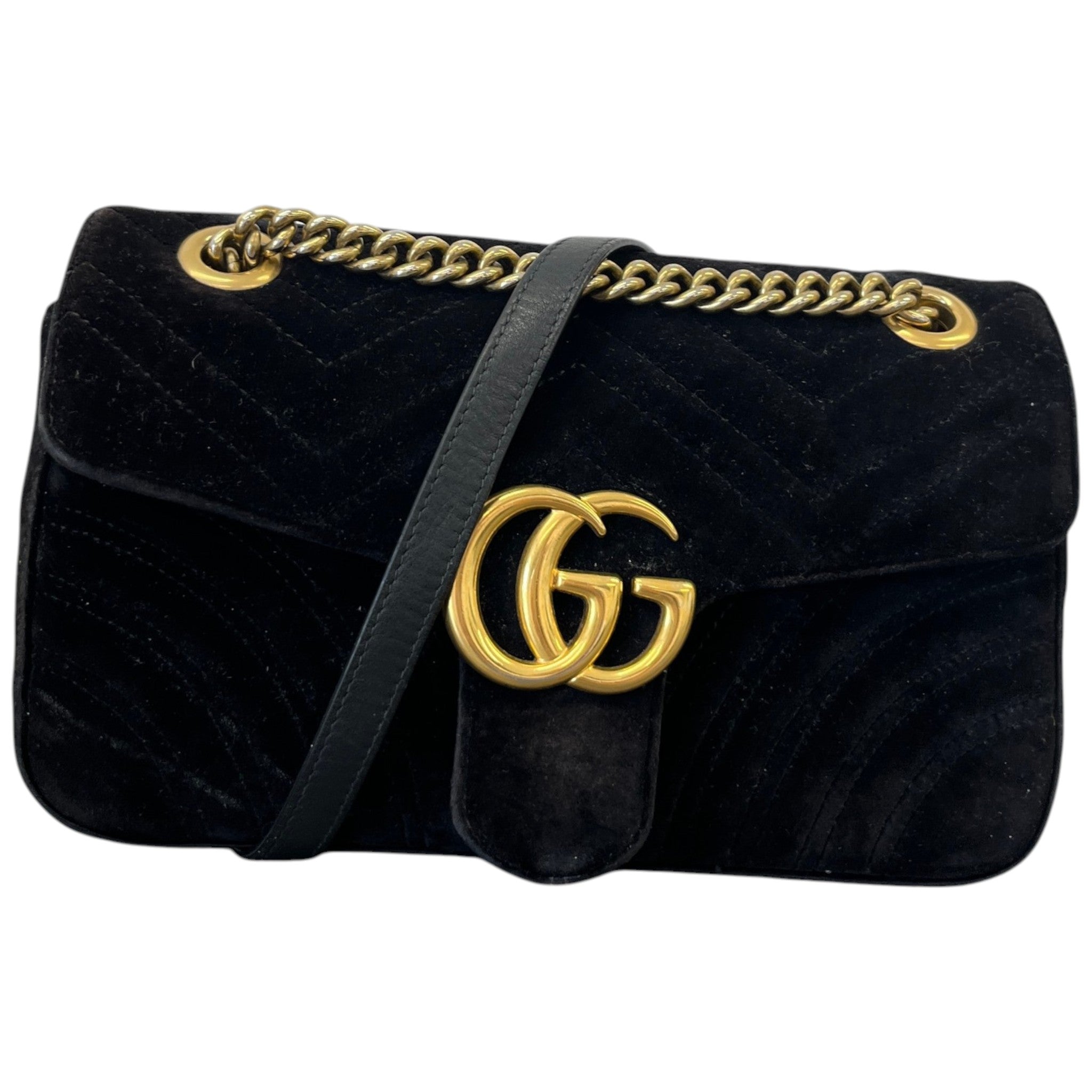 Women's Gg Marmont Small Bag Black