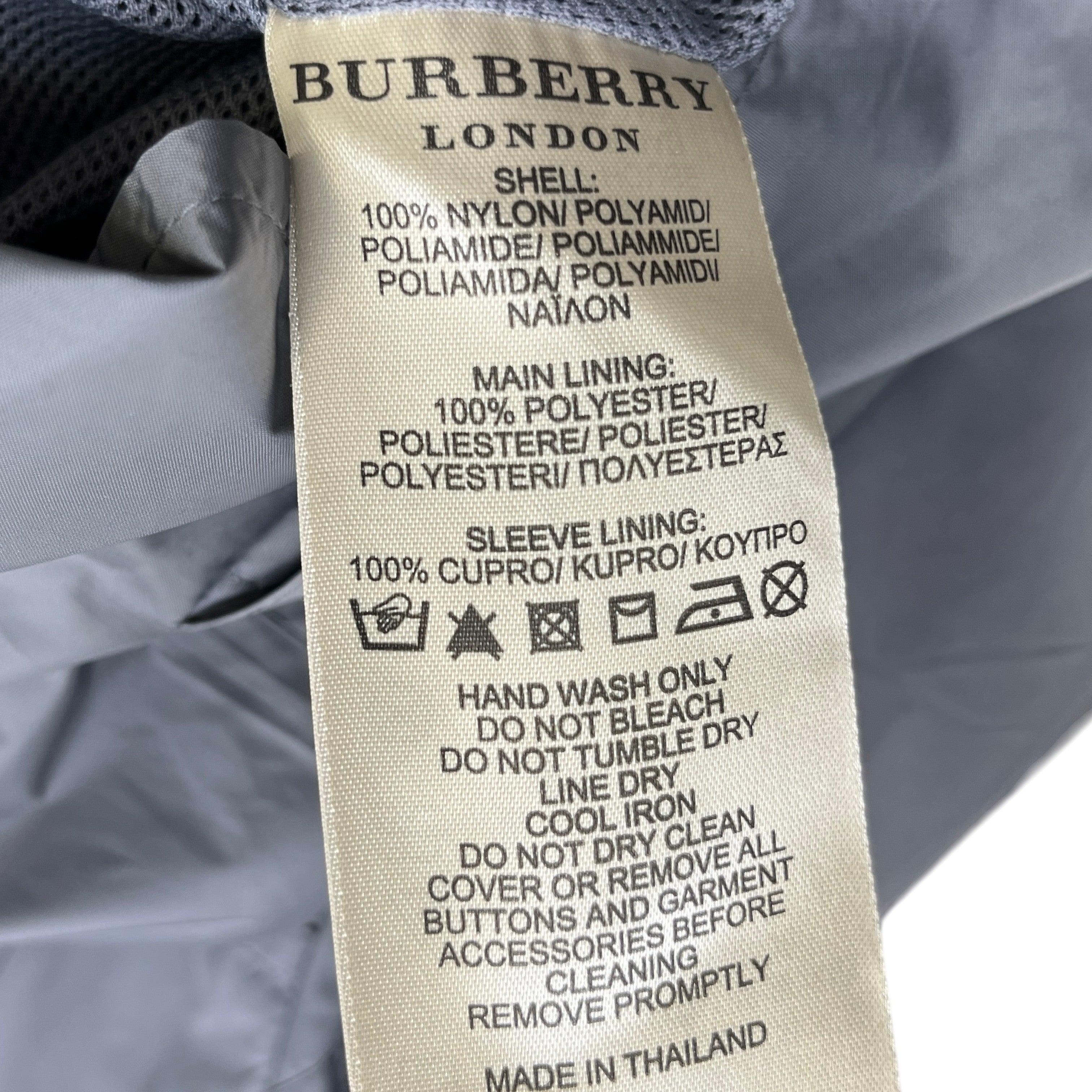 Women's Trench Jacket Grey Size IT 42 / UK 10