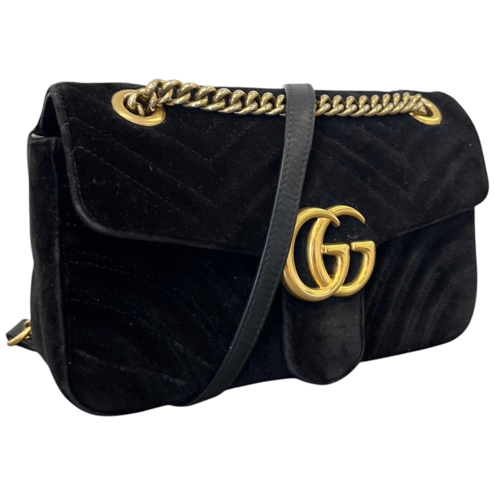 Women's Gg Marmont Small Bag Black