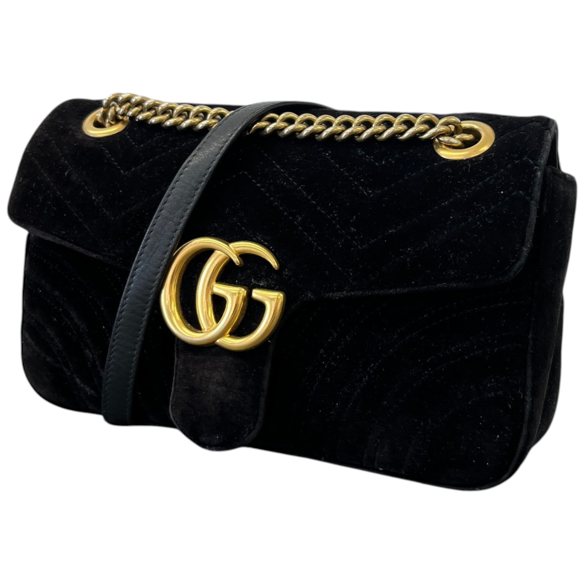 Women's Gg Marmont Small Bag Black