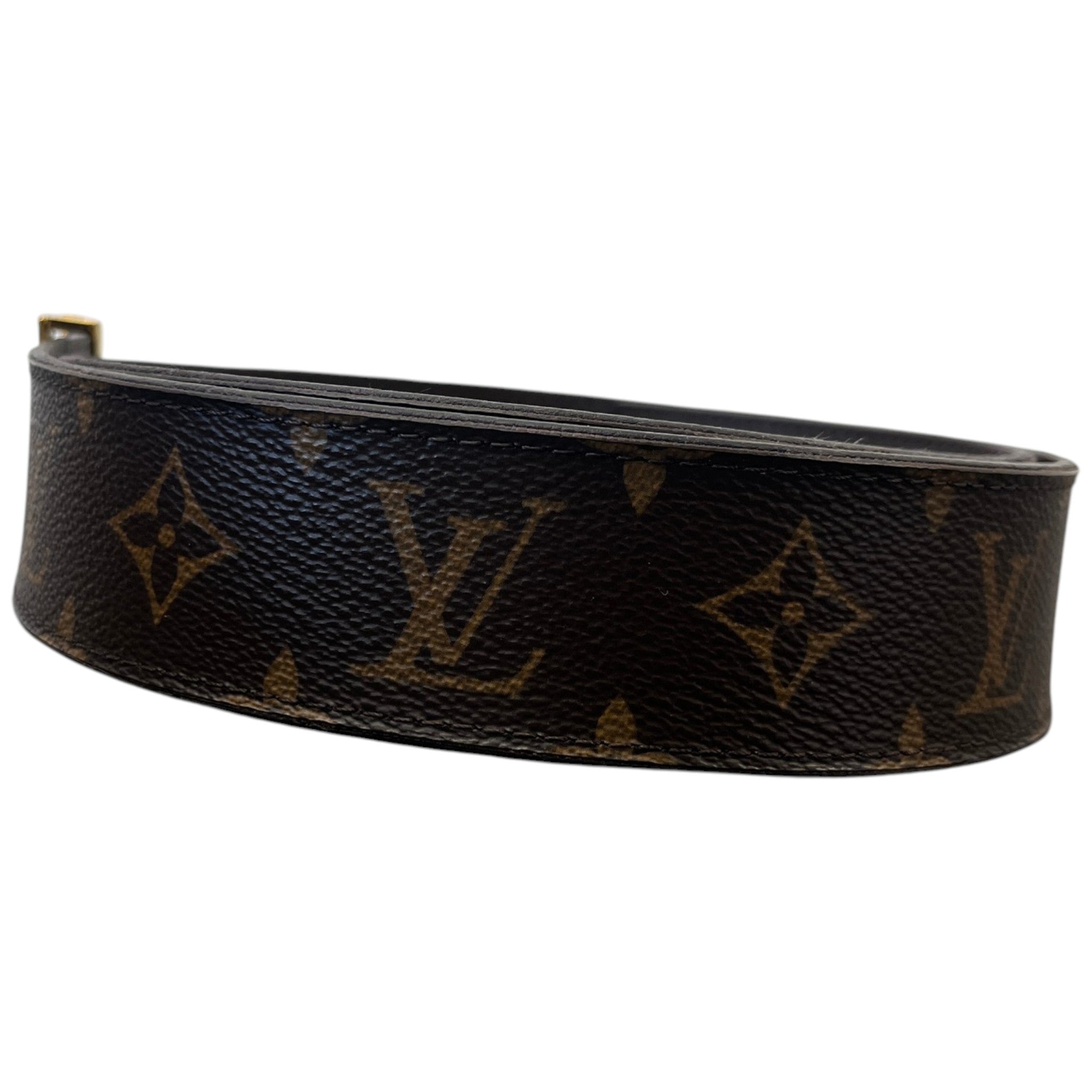 Men's Monogram Reversible Belt Brown Size Waist 28"