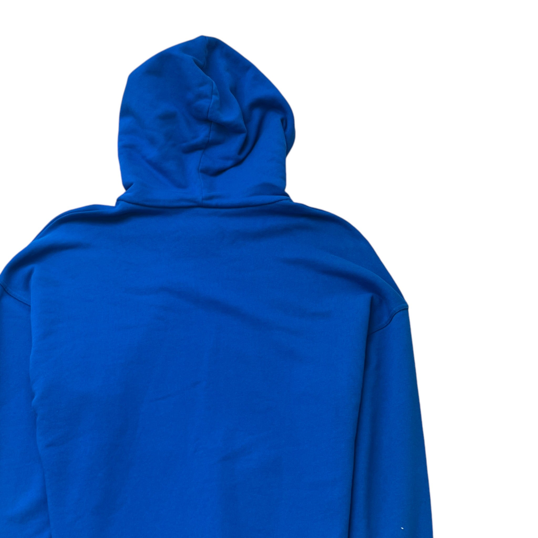 Men's Address Logo Hoodie Blue Size S