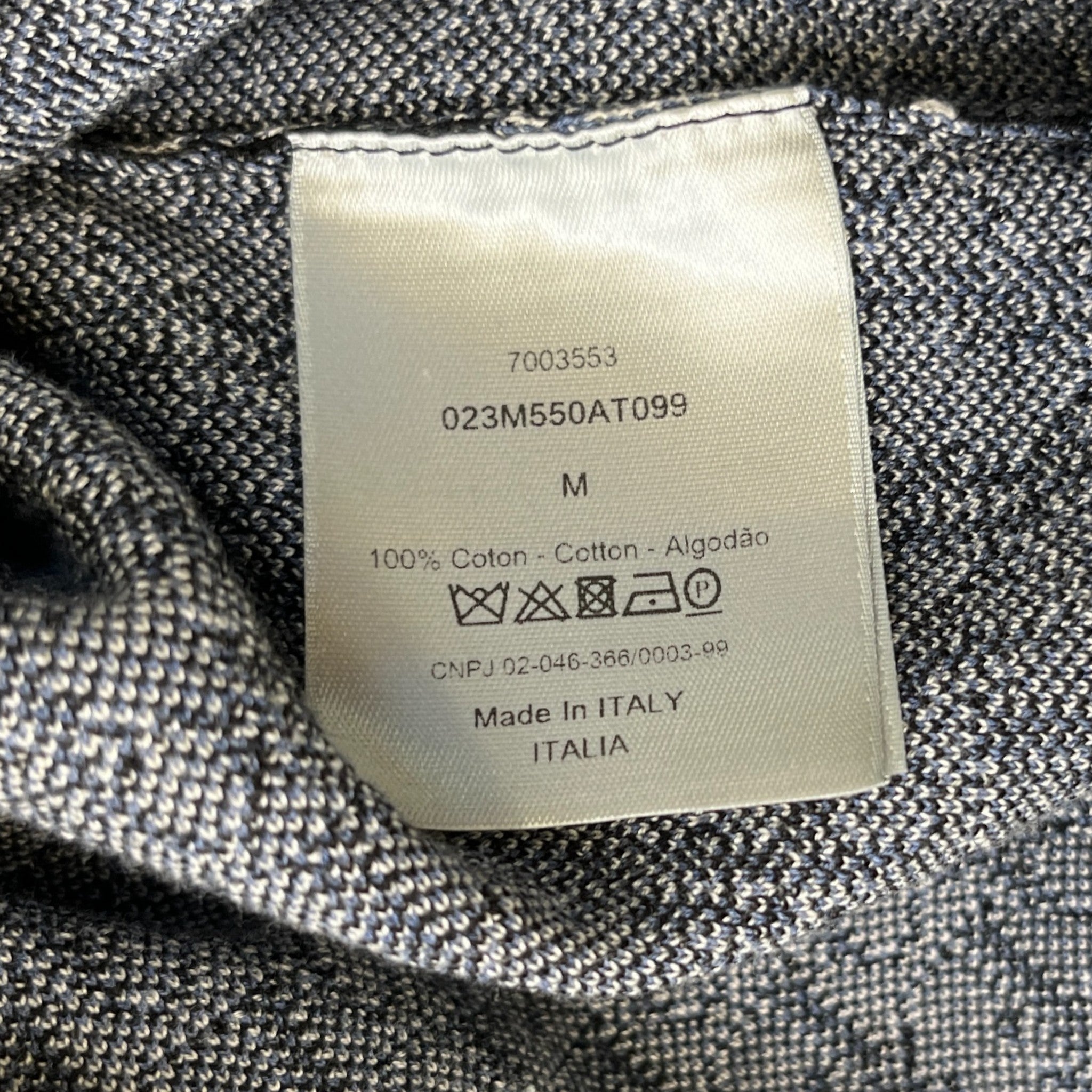 Men's Oblique OverShirt Navy Size M