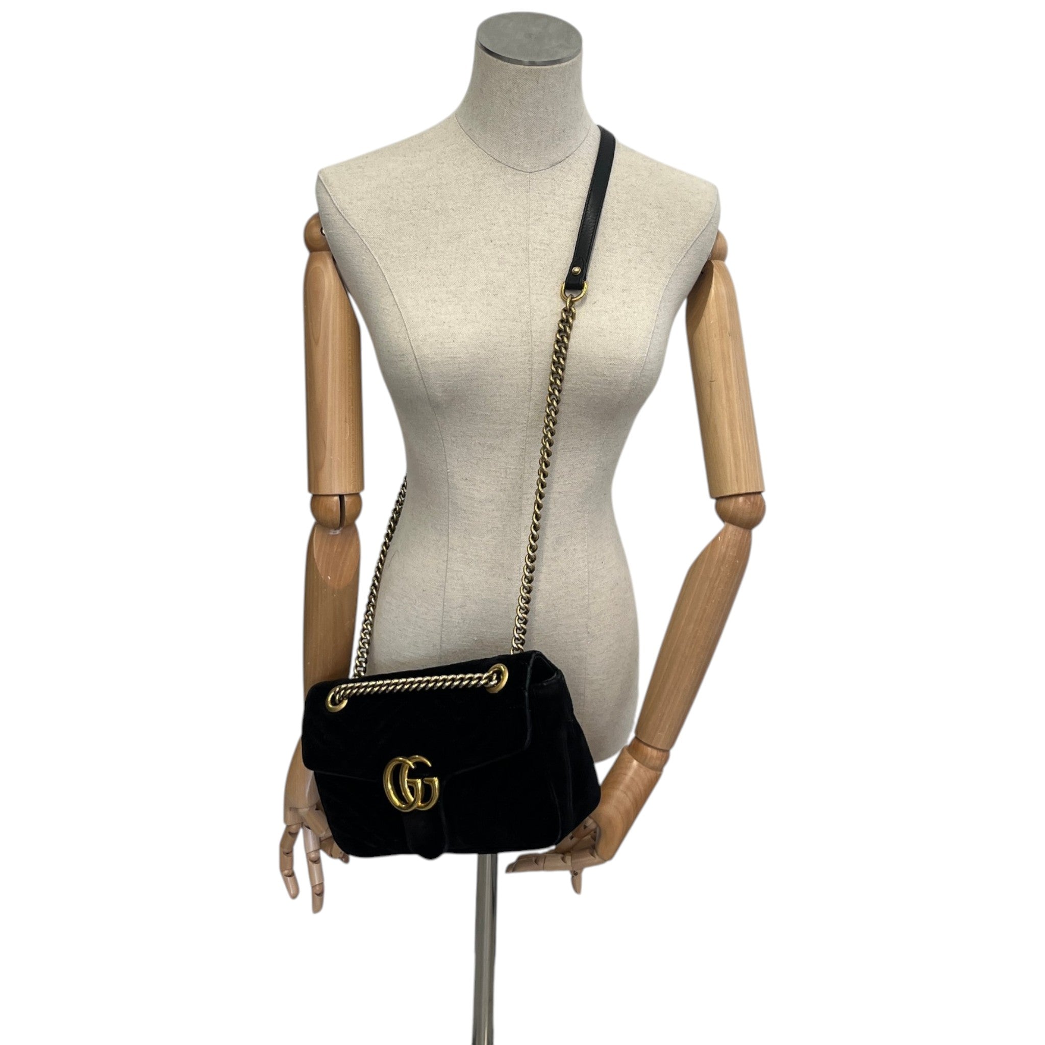 Women's Gg Marmont Small Bag Black