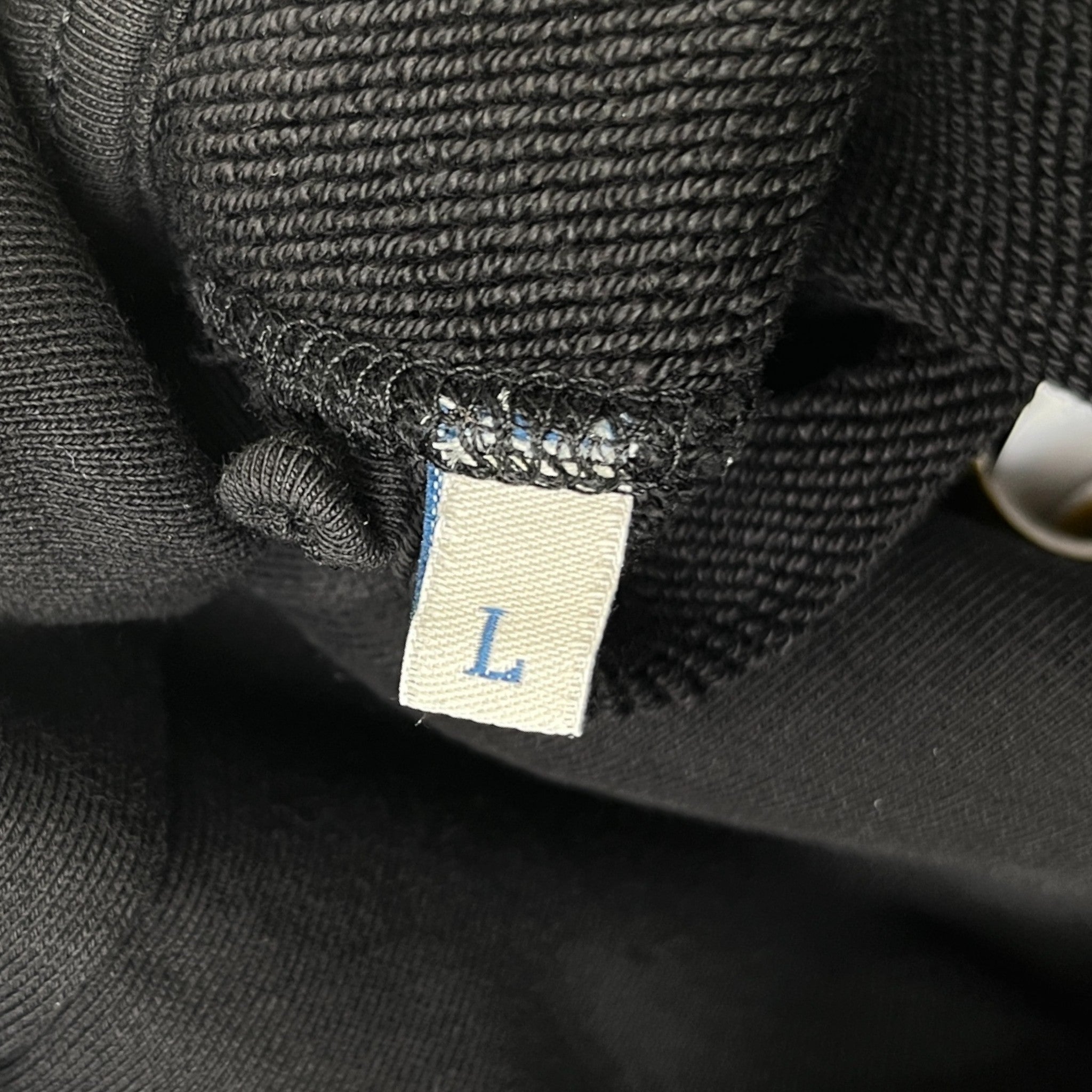 Men's Maglia Hoodie Black Size L