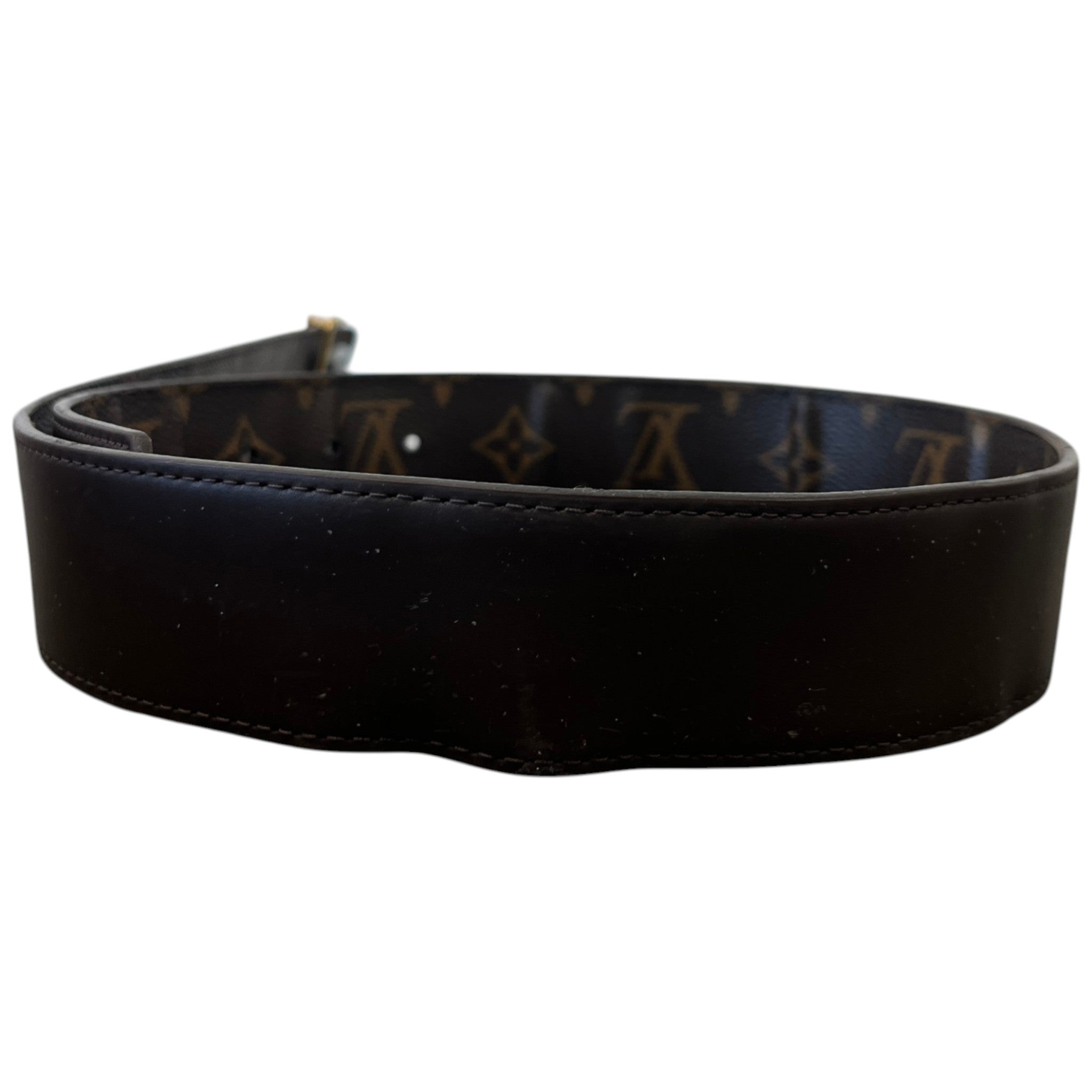 Men's Monogram Reversible Belt Brown Size Waist 28"