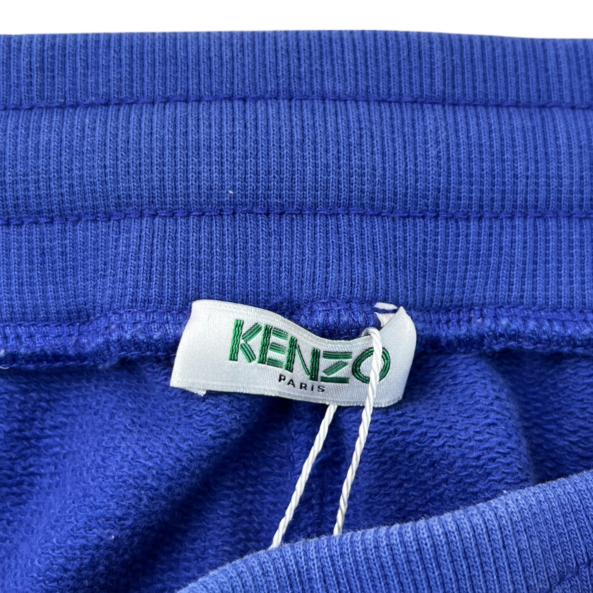 Men's Logo Print Joggers Blue Size S