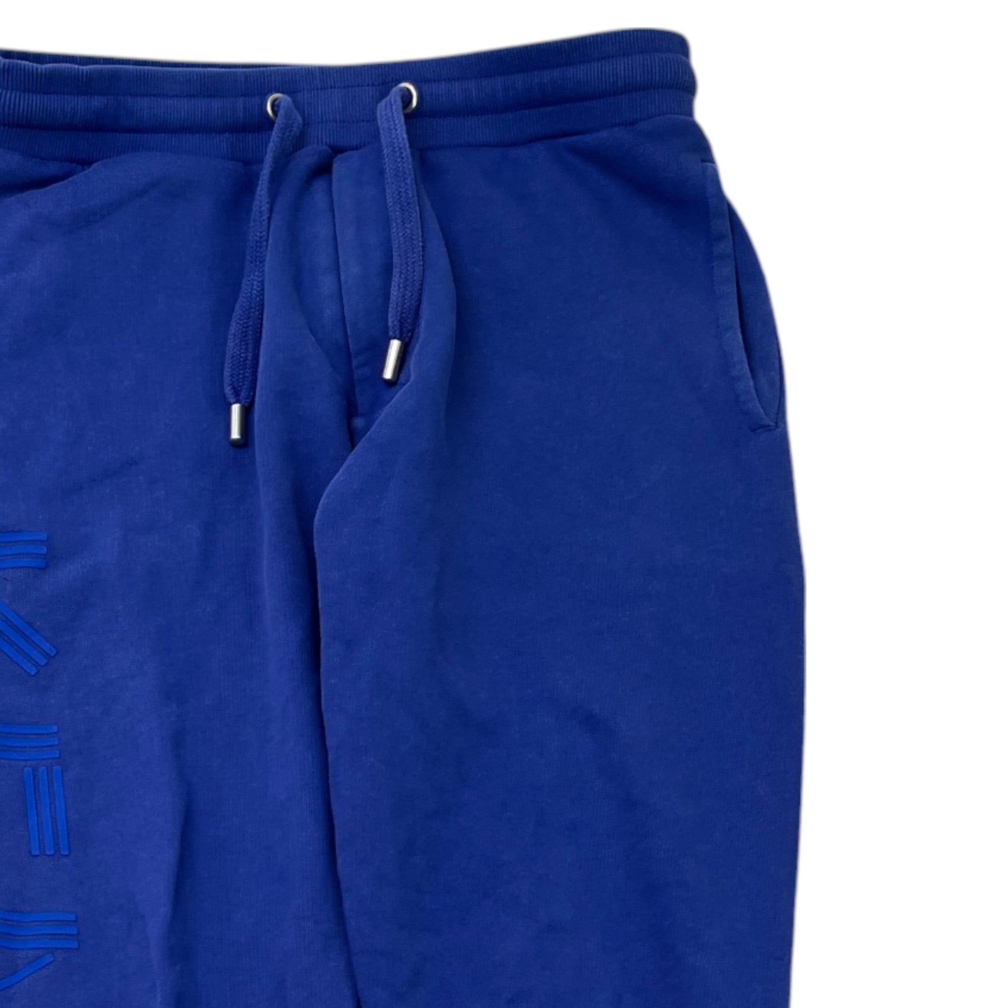 Men's Logo Print Joggers Blue Size S