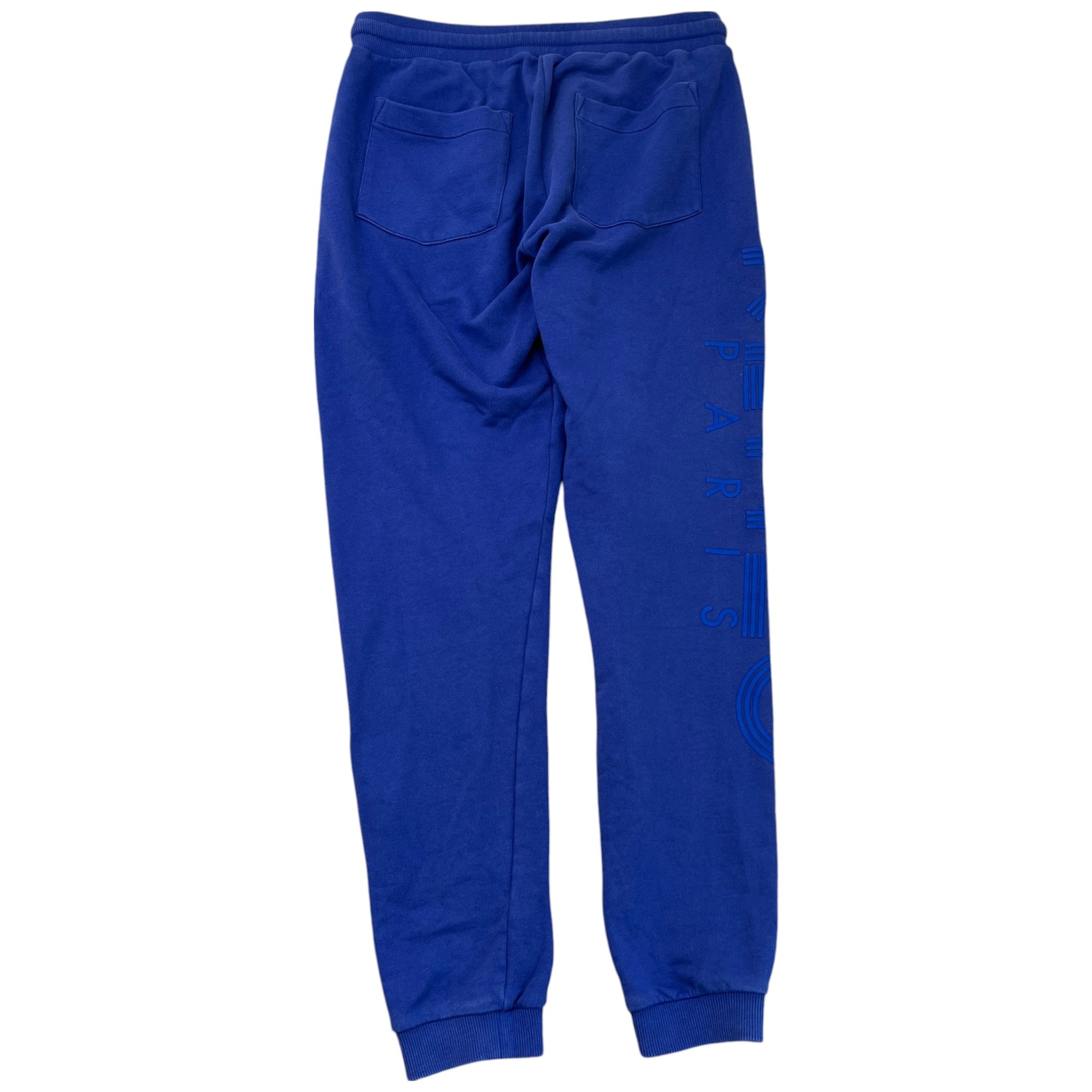 Men's Logo Print Joggers Blue Size S