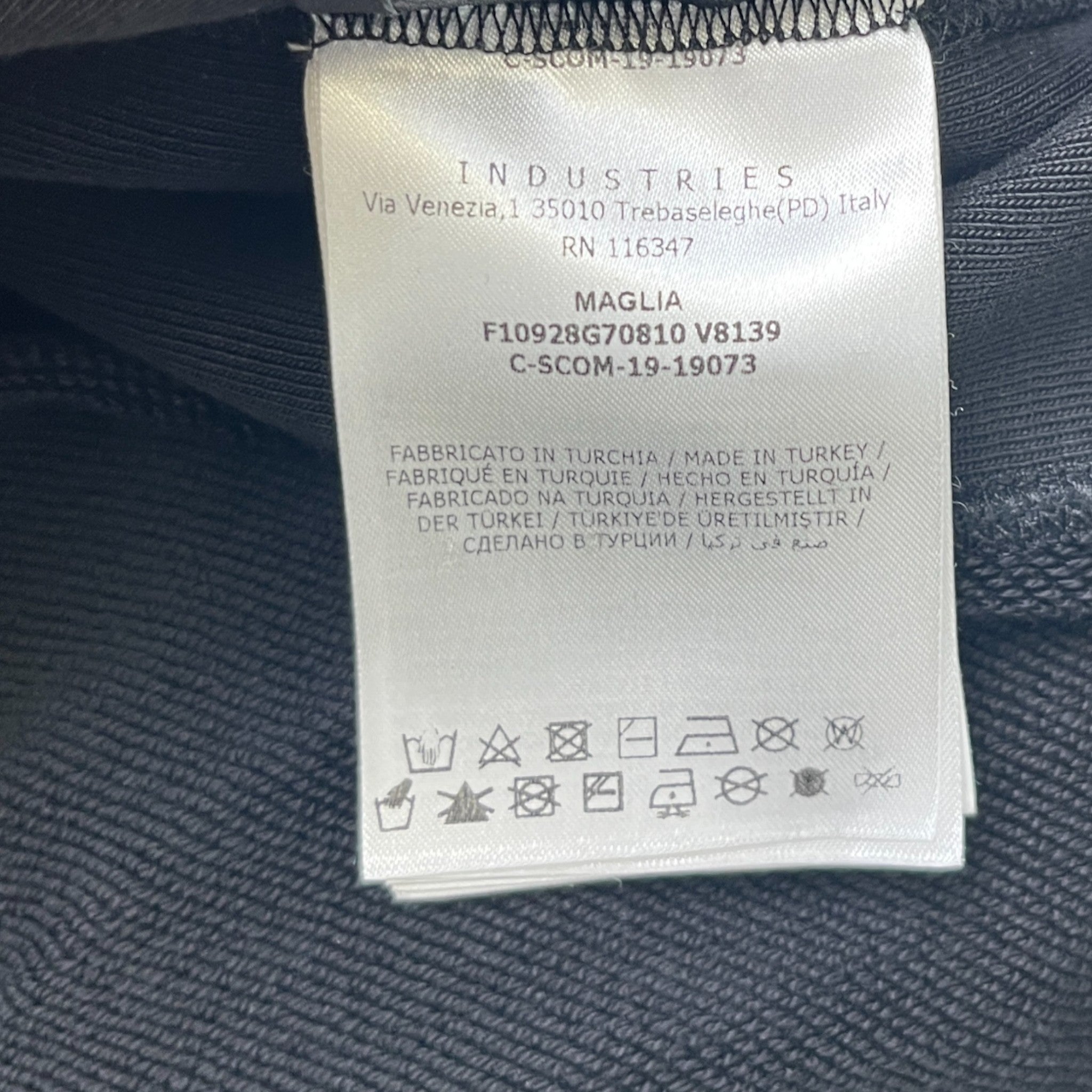 Men's Maglia Hoodie Black Size L