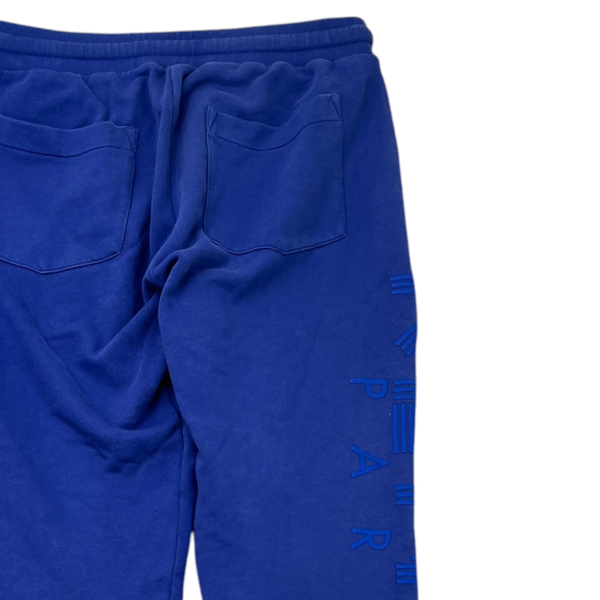 Men's Logo Print Joggers Blue Size S