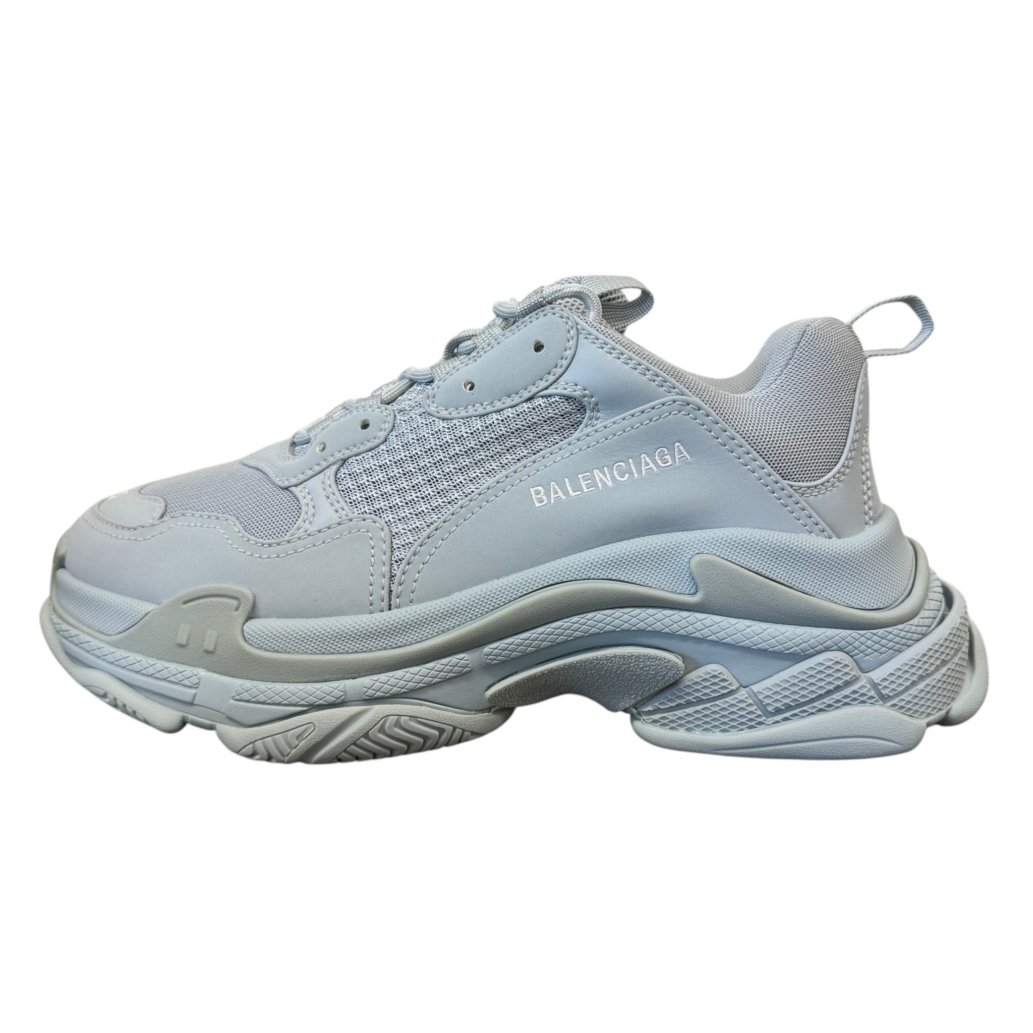 Men's Triple S Low Trainers Blue Size EU 42 / UK 8