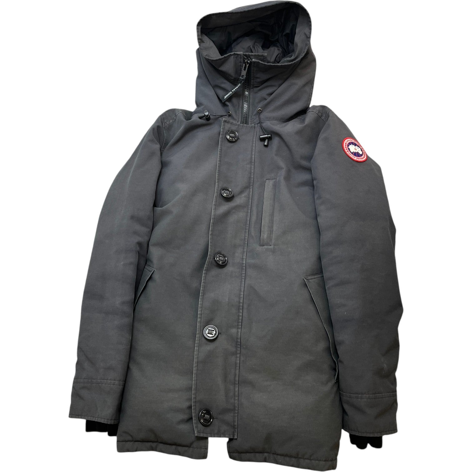 Men's Chateau Parka Down Jacket Charcoal Size M