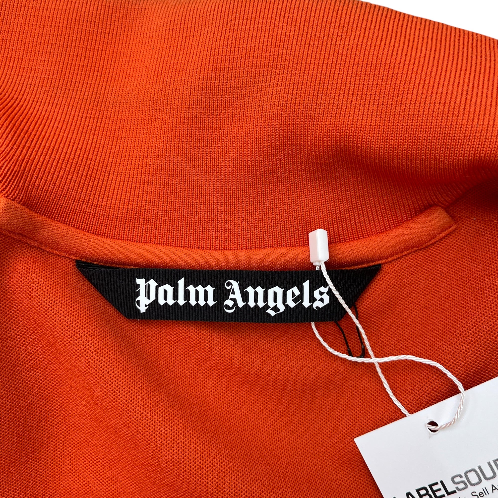 Men's Logo Track Jacket Orange Size M