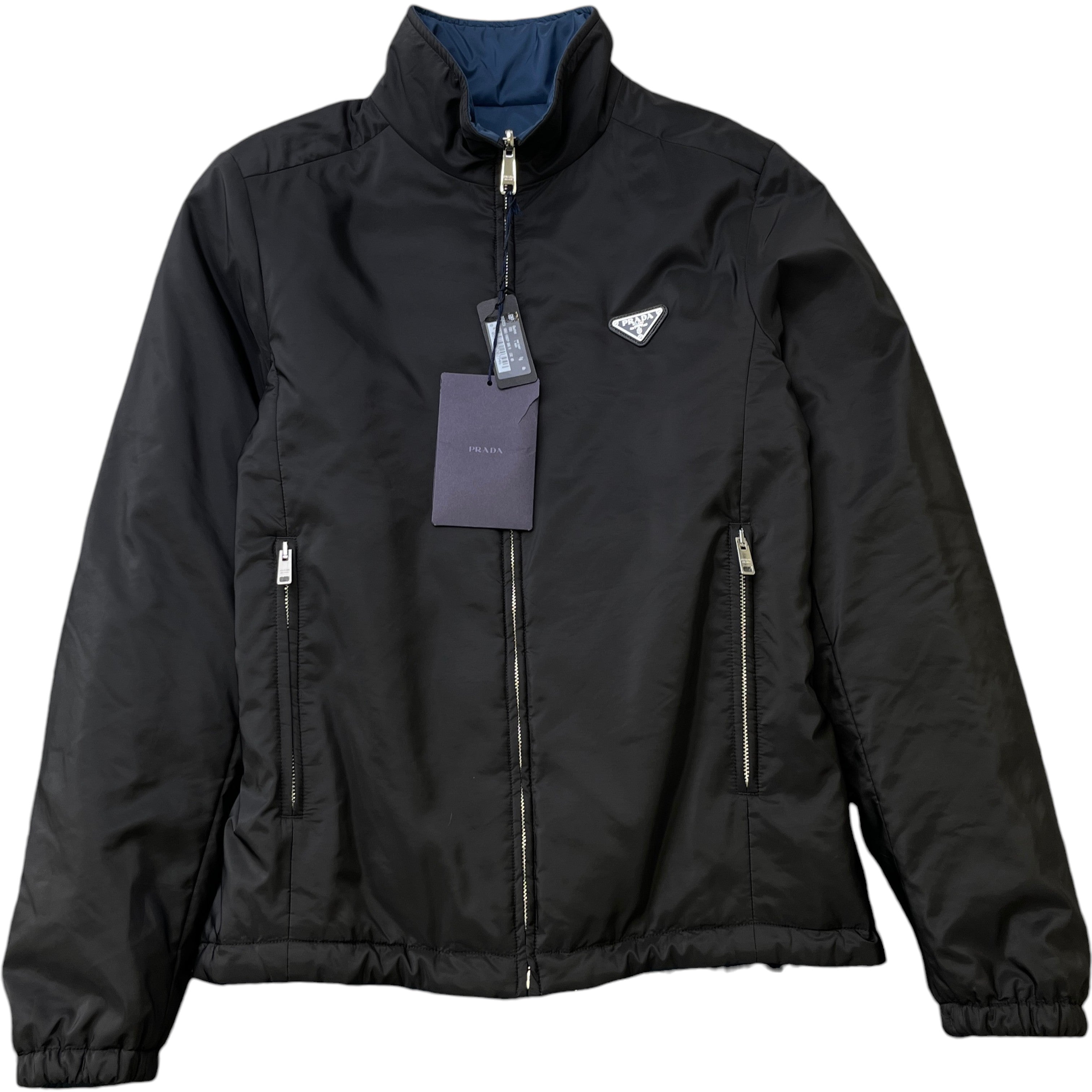 Men's Plaque Logo Jacket Black Size IT 46 / S