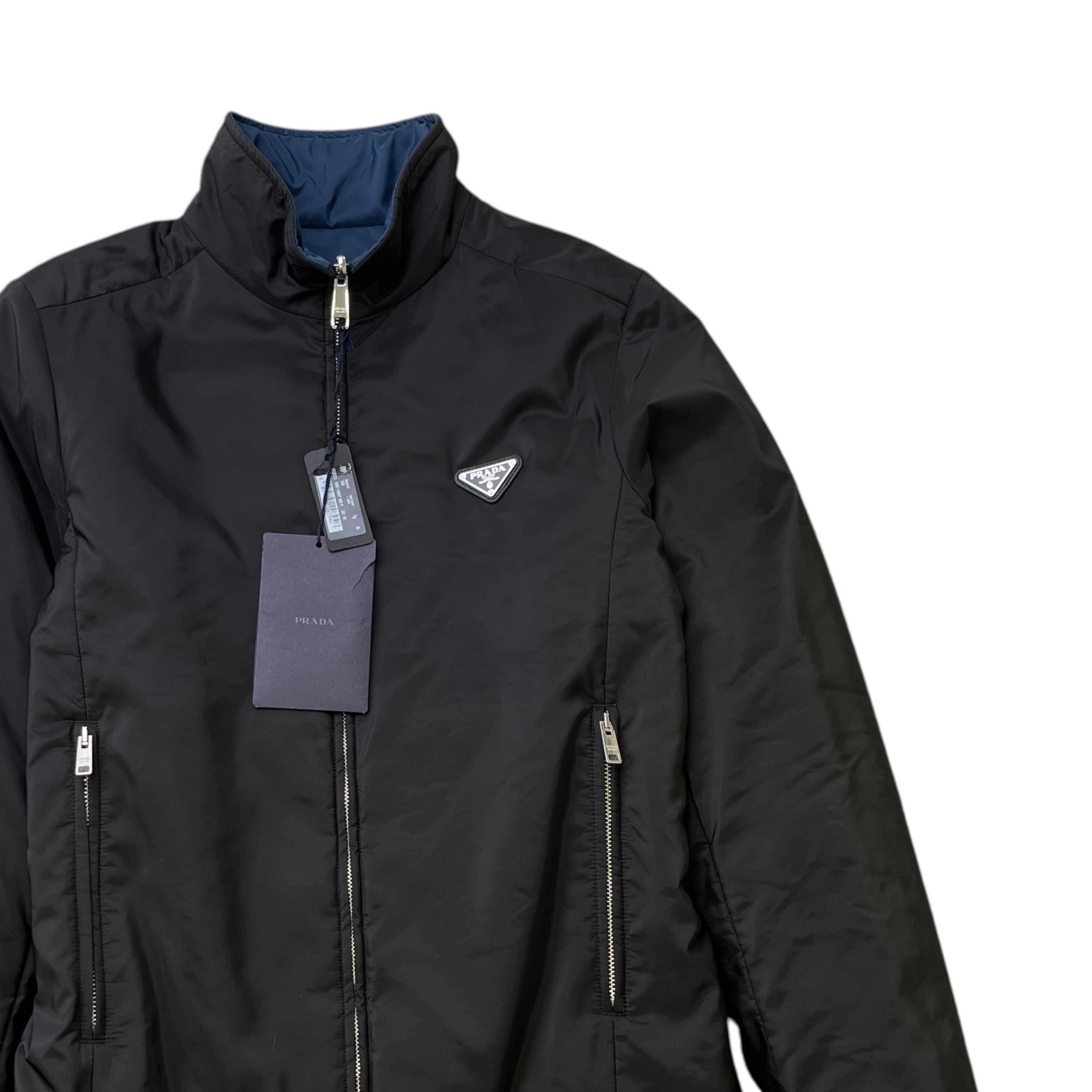 Men's Plaque Logo Jacket Black Size IT 46 / S