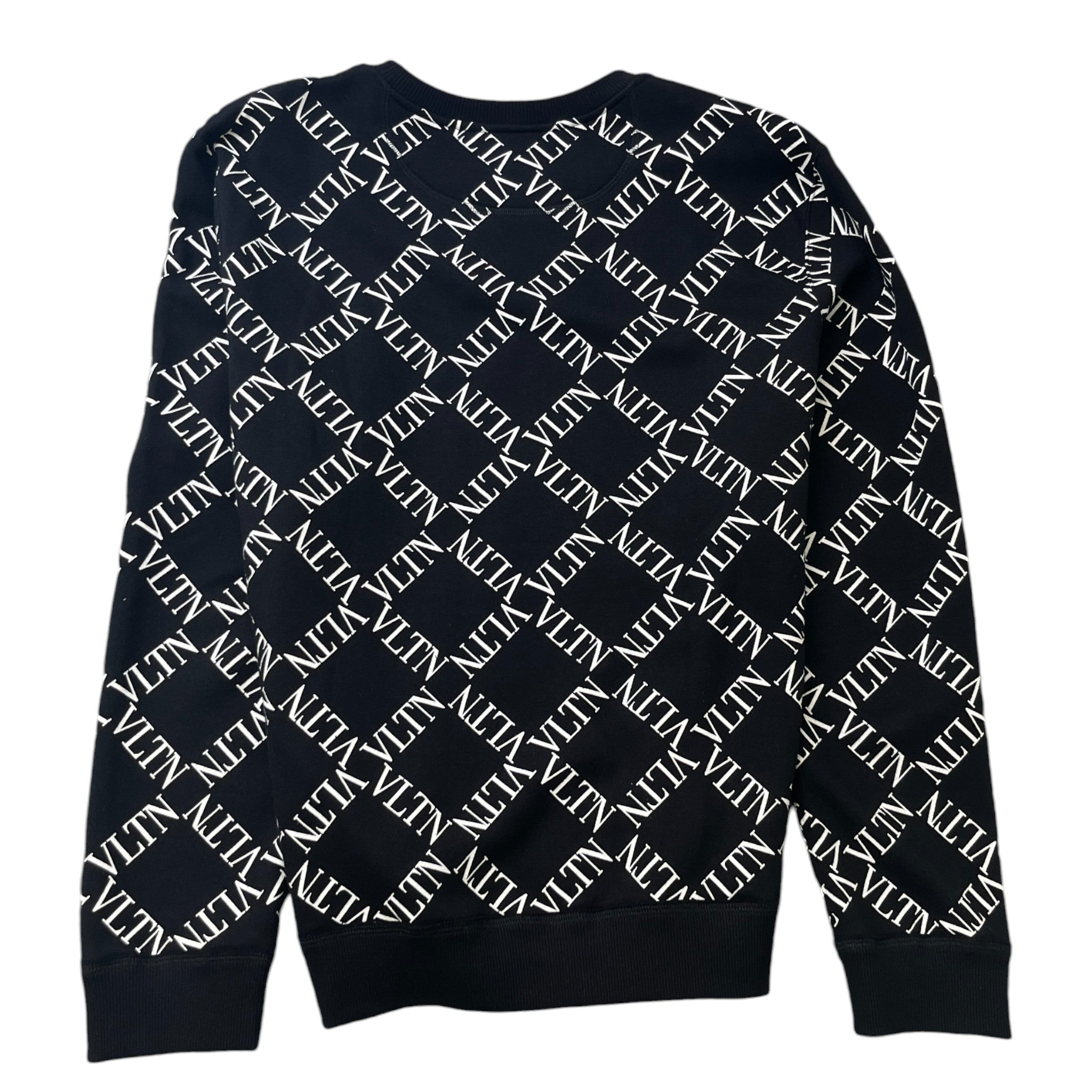 Men's Vltn Logo Sweatshirt Black Size S