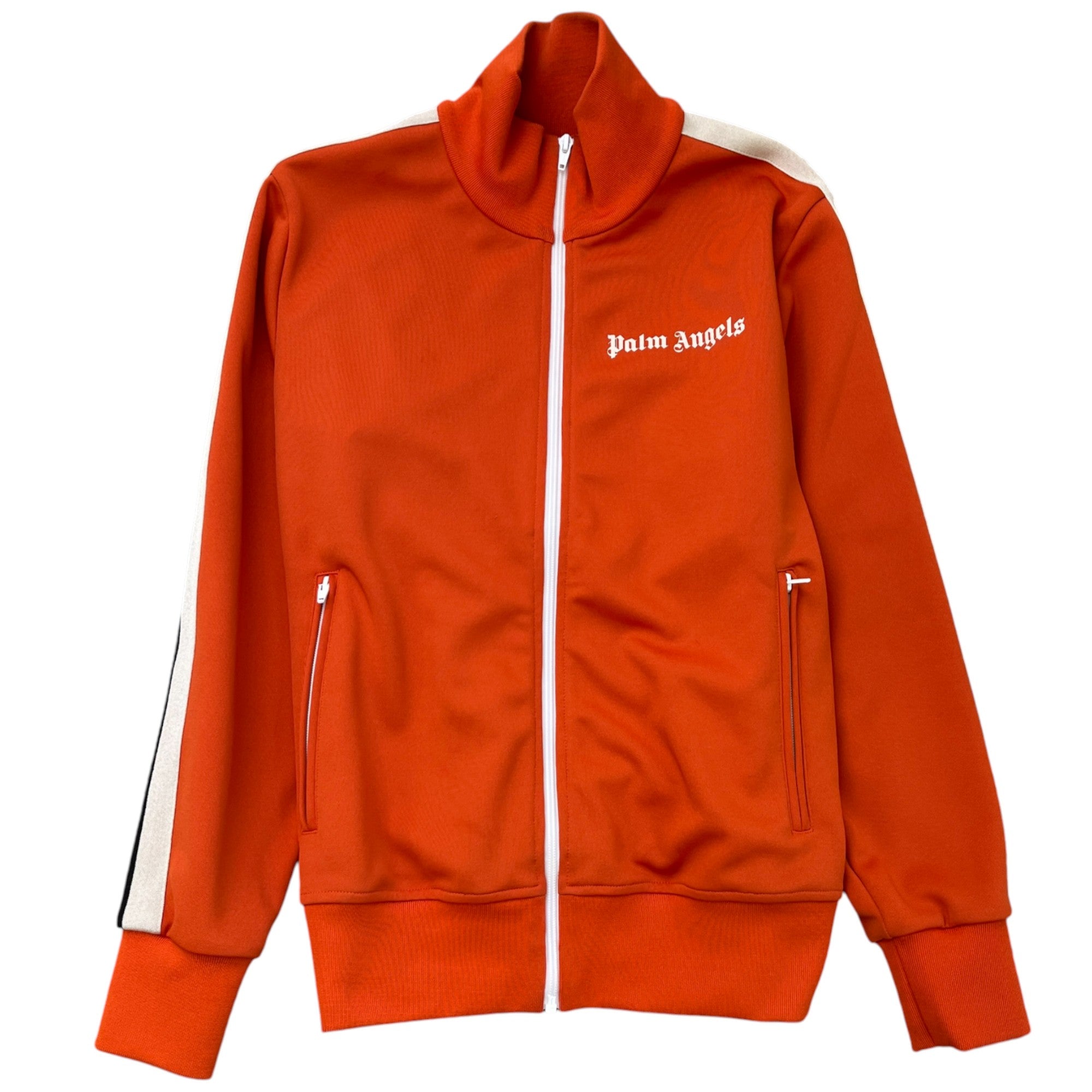 Men's Logo Track Jacket Orange Size M
