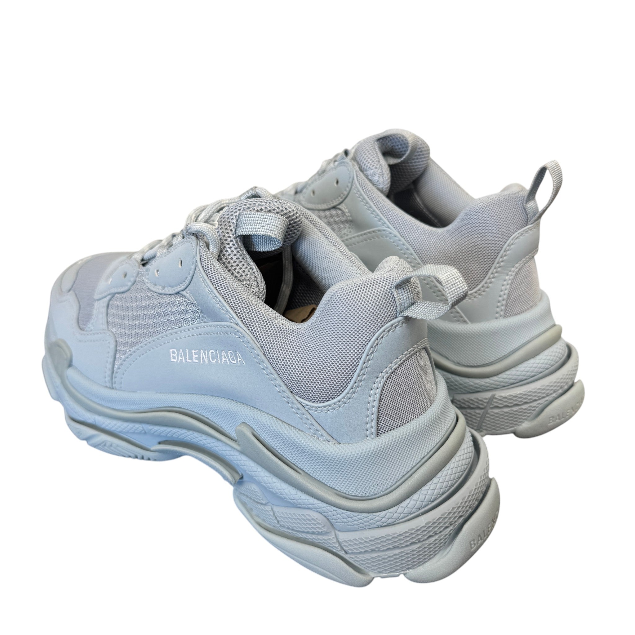 Men's Triple S Low Trainers Blue Size EU 42 / UK 8