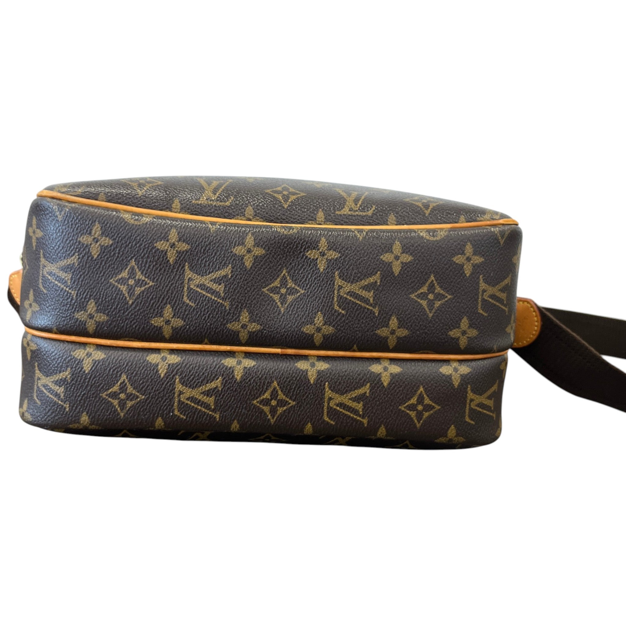 Women's Reporter Monogram Messenger Bag Brown