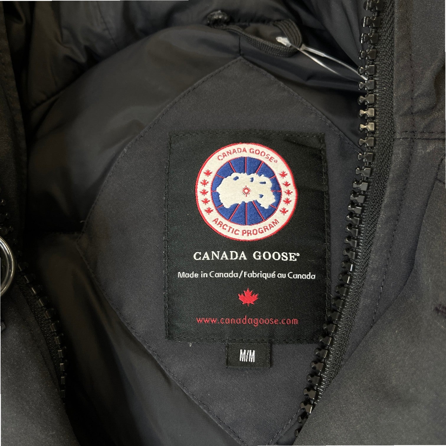 Men's Chateau Parka Down Jacket Charcoal Size M