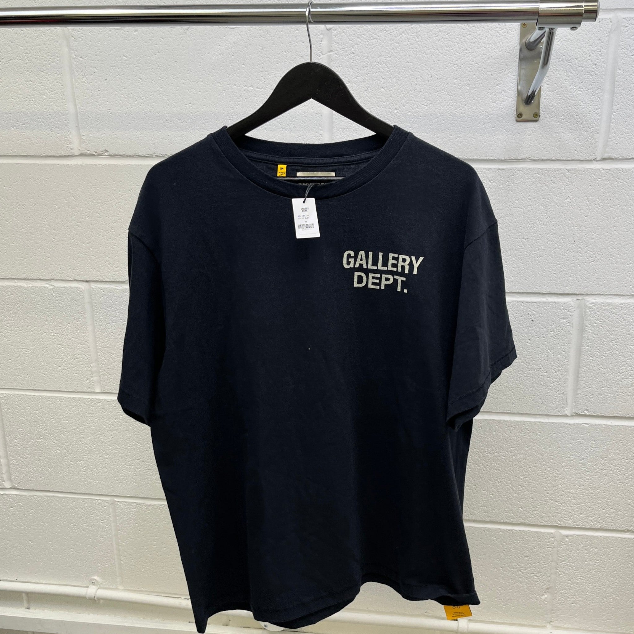 Men's Logo Print T-Shirt Navy Size M