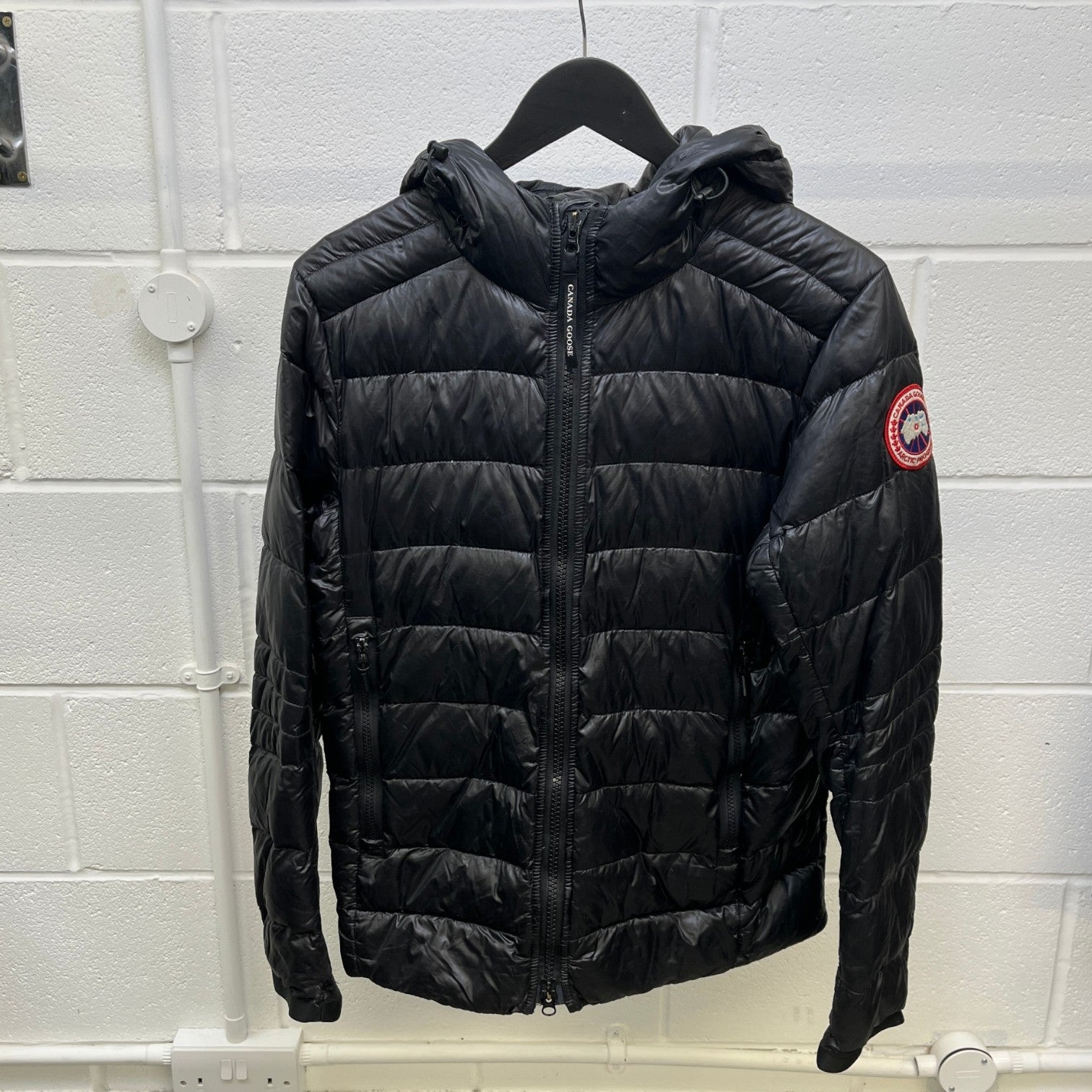 Men's Hybridge Lite Down Jacket Black Size XS