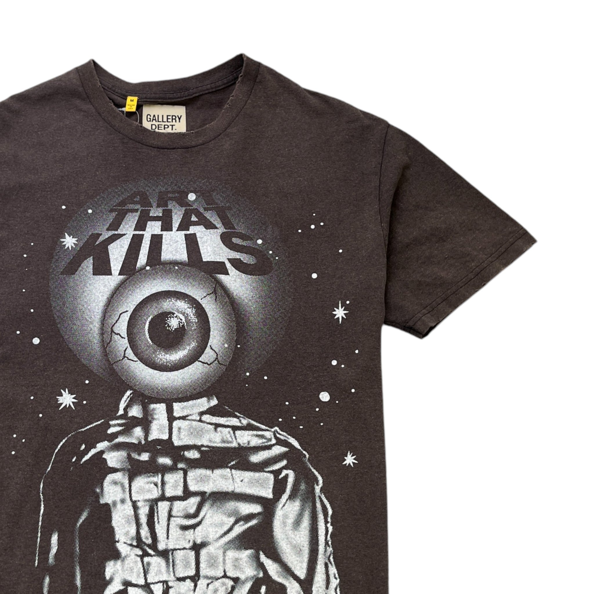 Men's Atk Rod T-Shirt Brown Size M