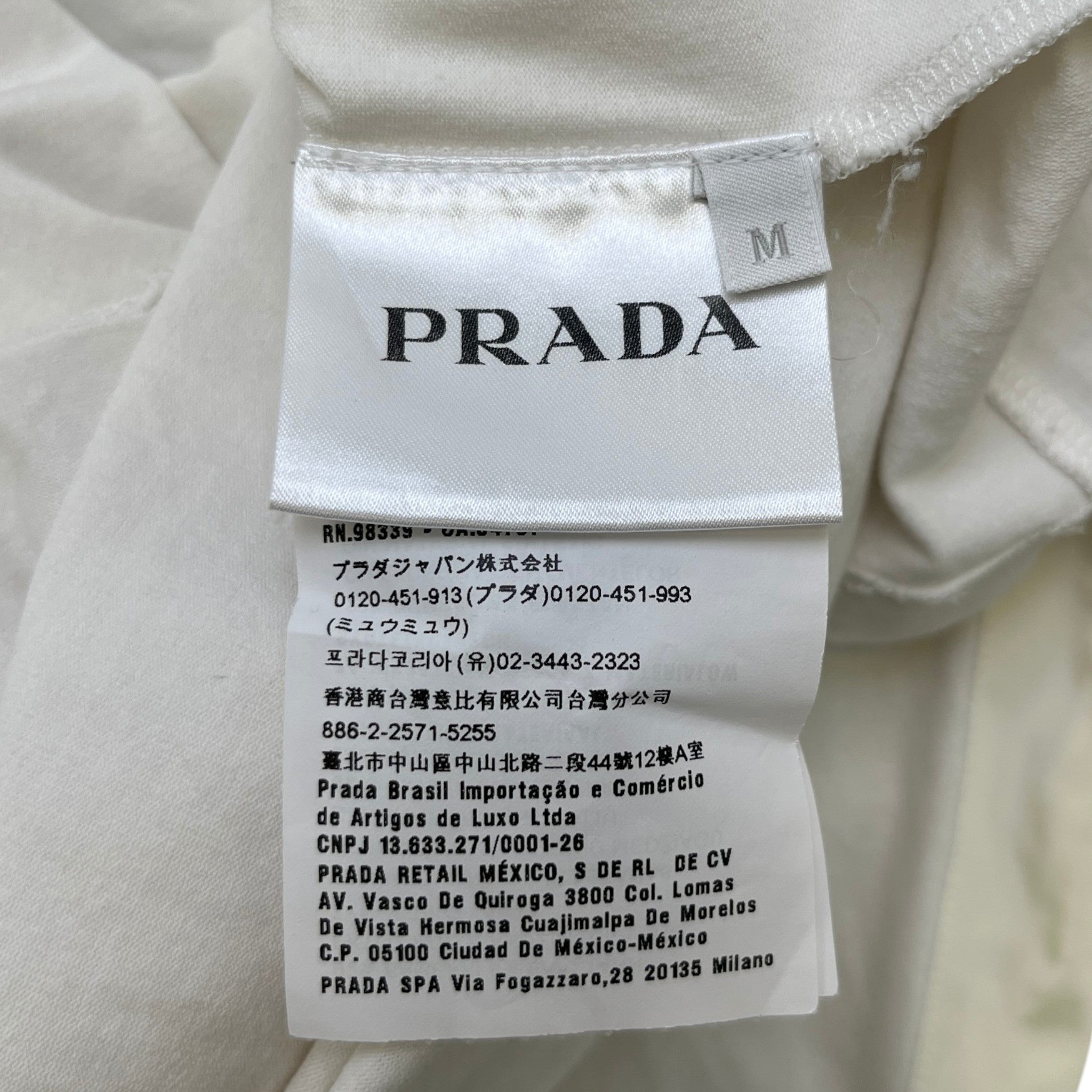 Men's Pocket Logo T-Shirt White Size M