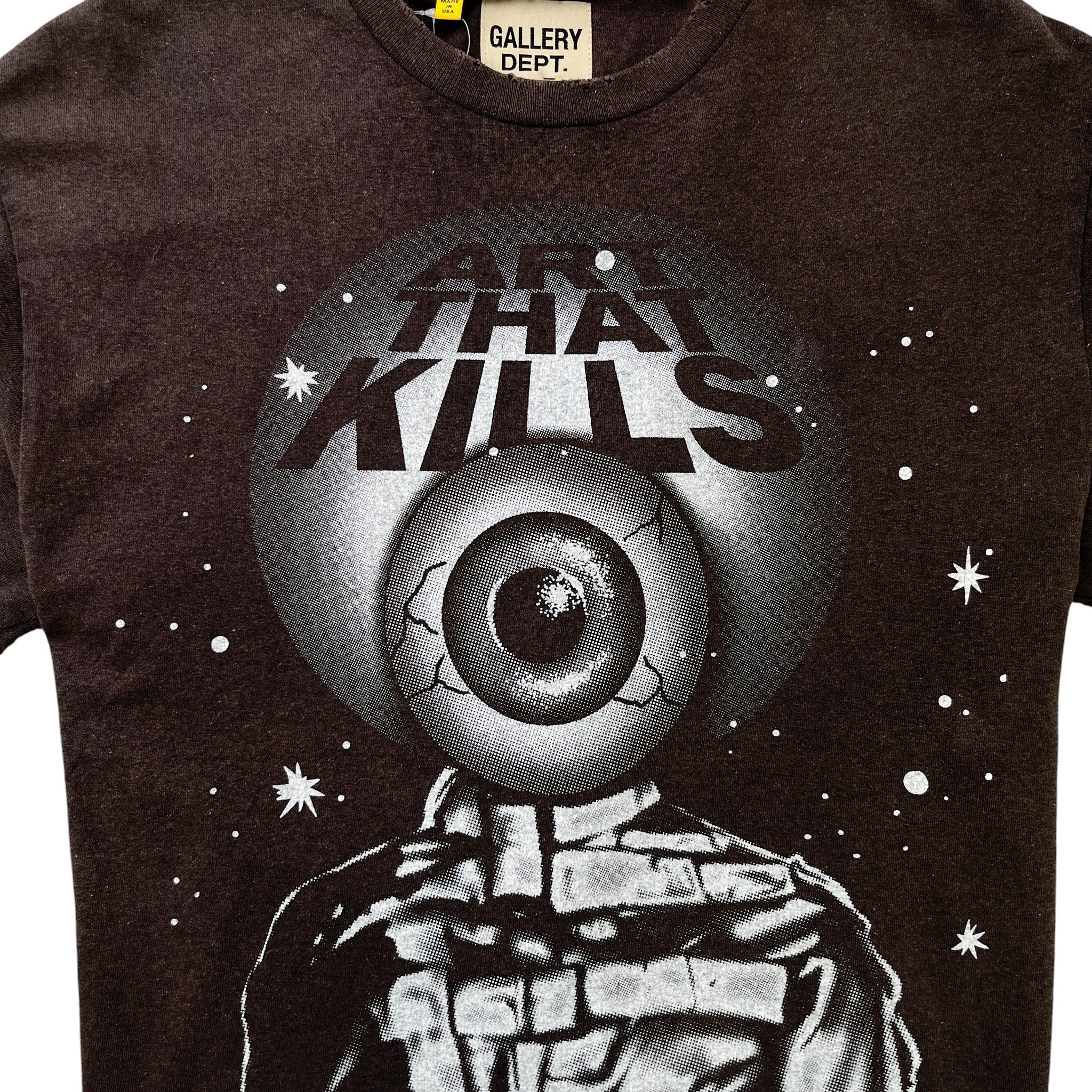 Men's Atk Rod T-Shirt Brown Size M