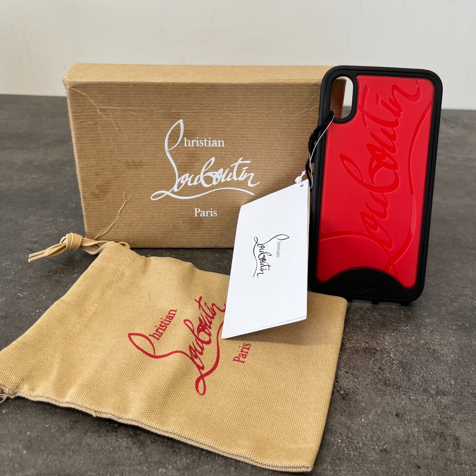 Men's Loubiphone Iphone X/Xs Phone Case Red