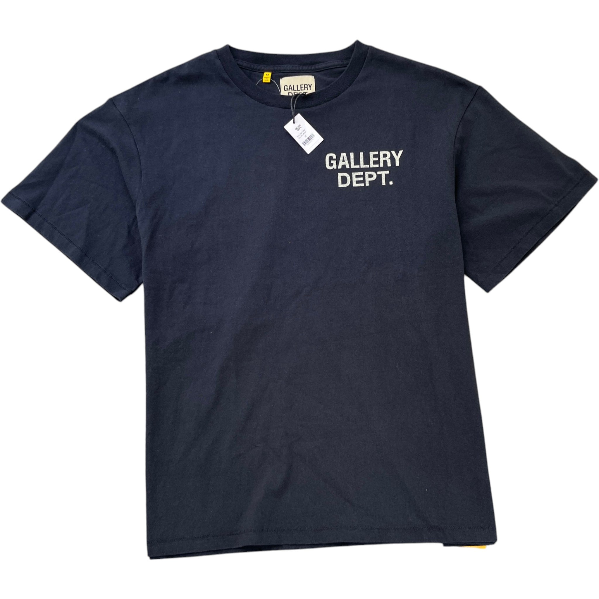 Men's Logo Print T-Shirt Navy Size M