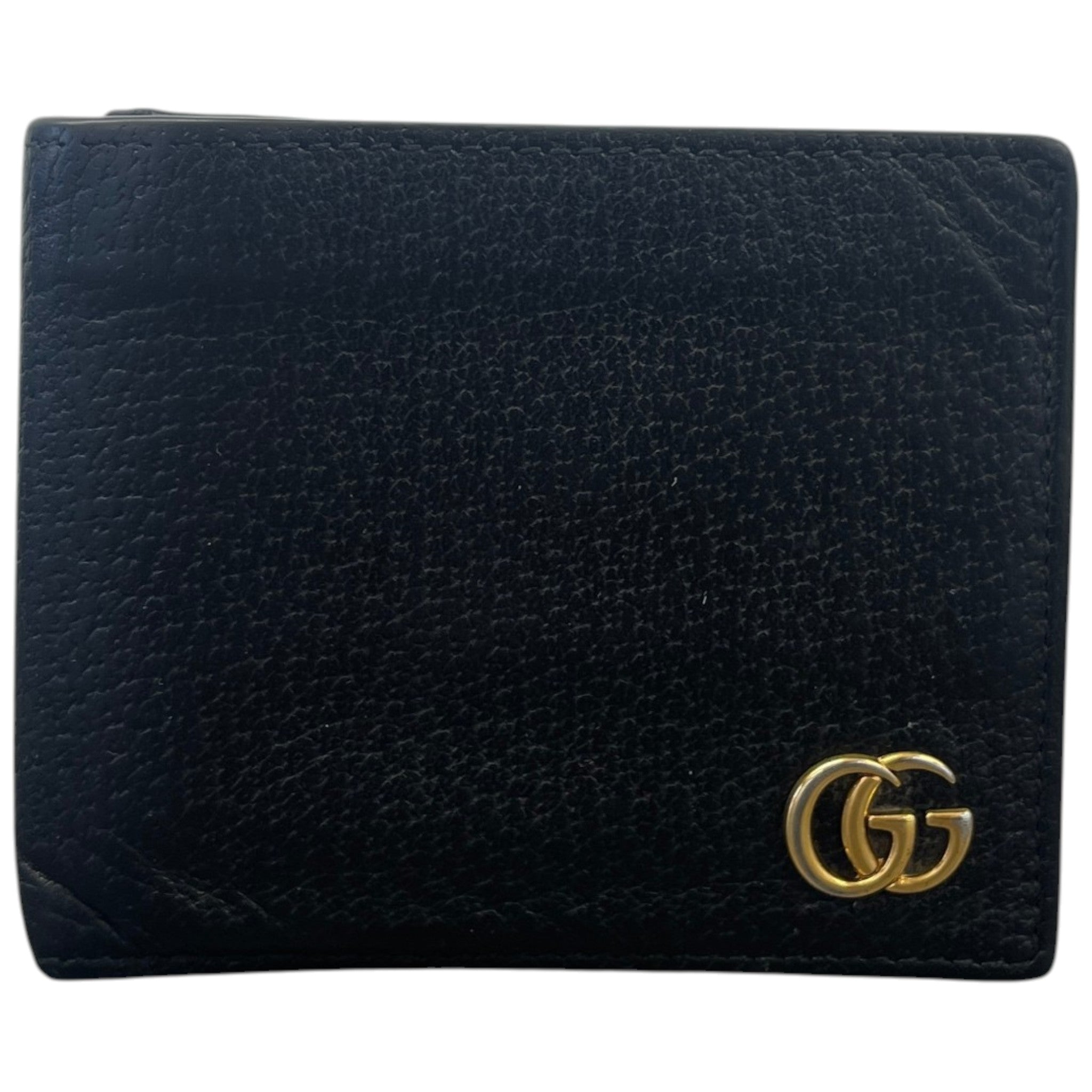 Men's Gg Marmont Bifold Wallet Black