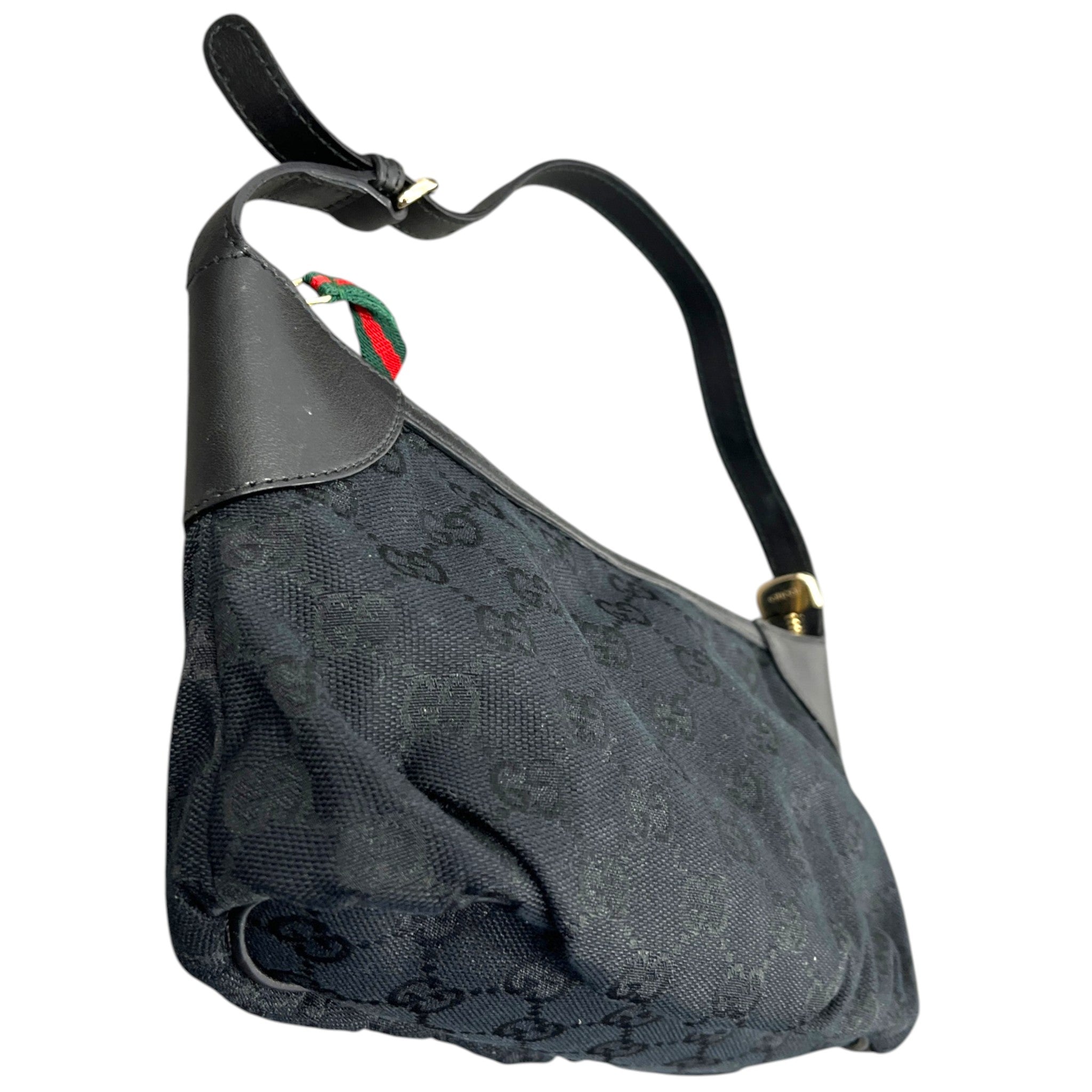 Women's Gg Supreme Pochette Handbag Black