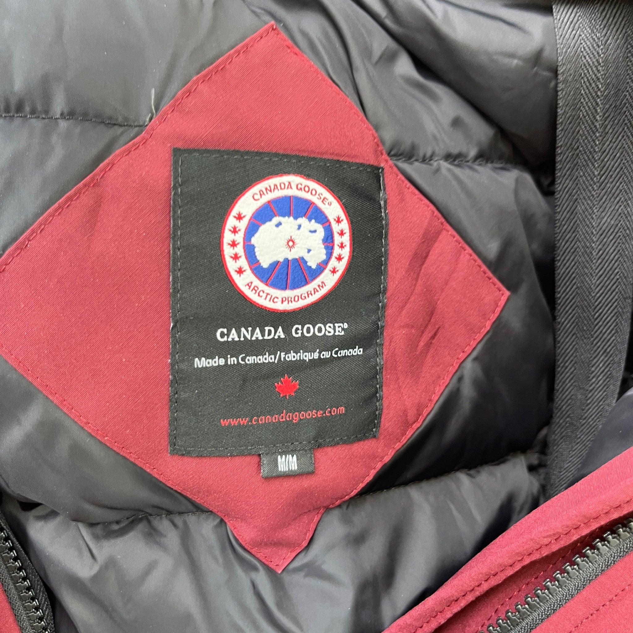 Women's Kensington Down Jacket Burgundy Size M