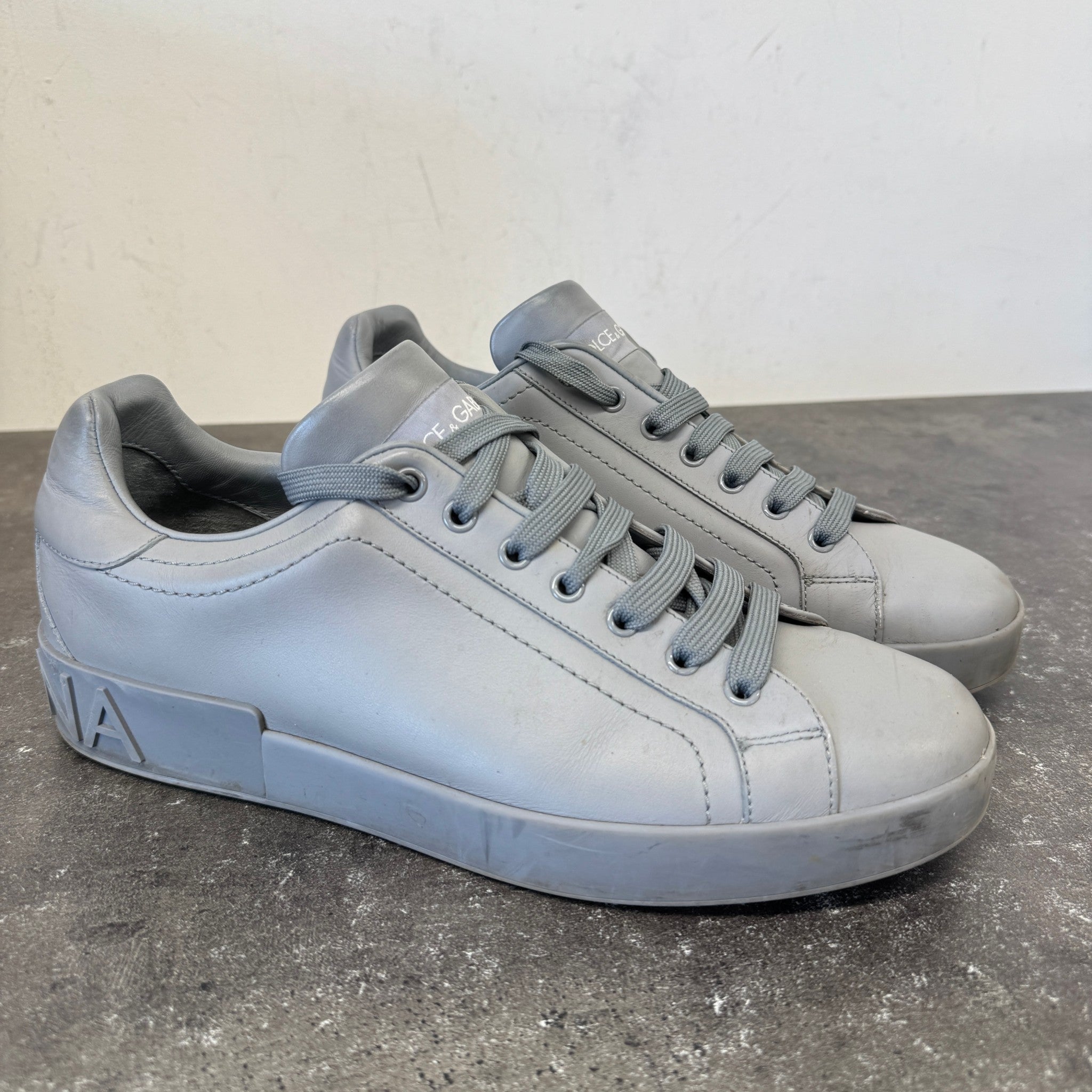 Men's Portofino Low Trainers Grey Size EU 42 / UK 8