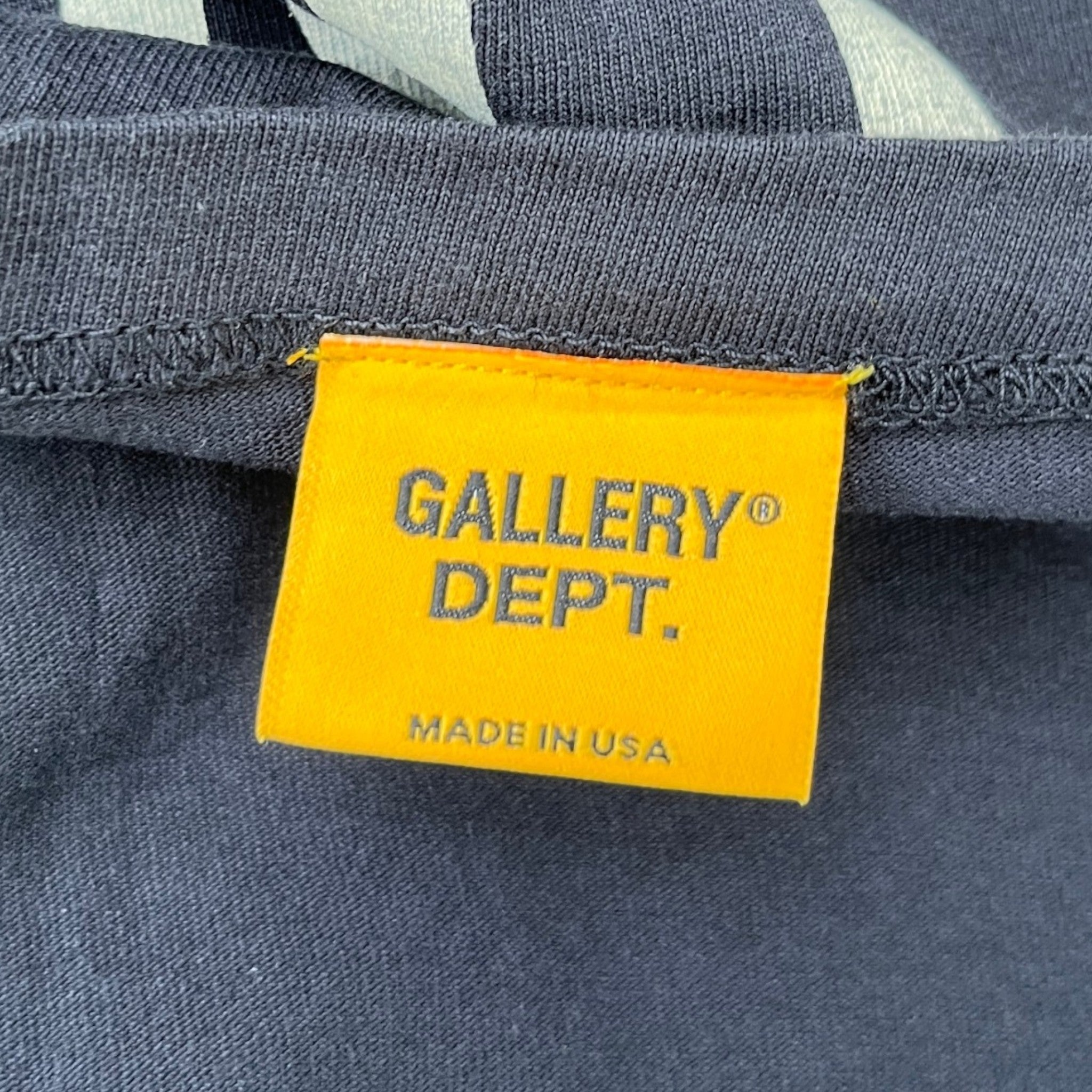 Men's Logo Print T-Shirt Navy Size M