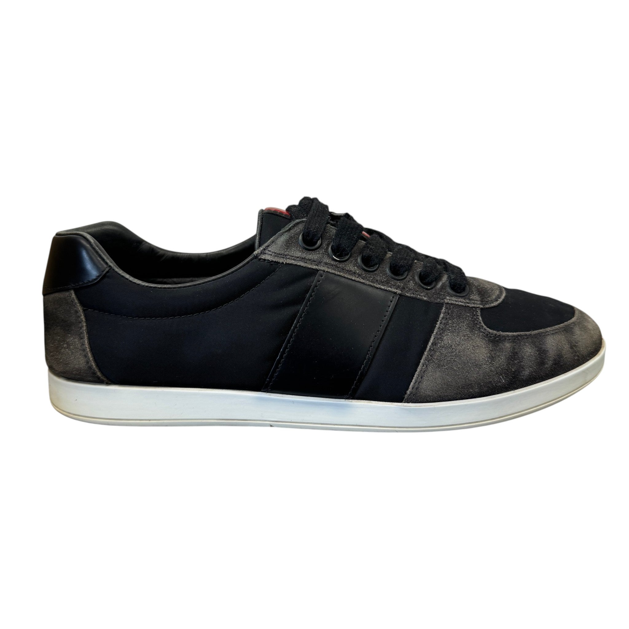Men's Linea Rossa Low Trainers Black Size EU 41.5 / UK 7.5