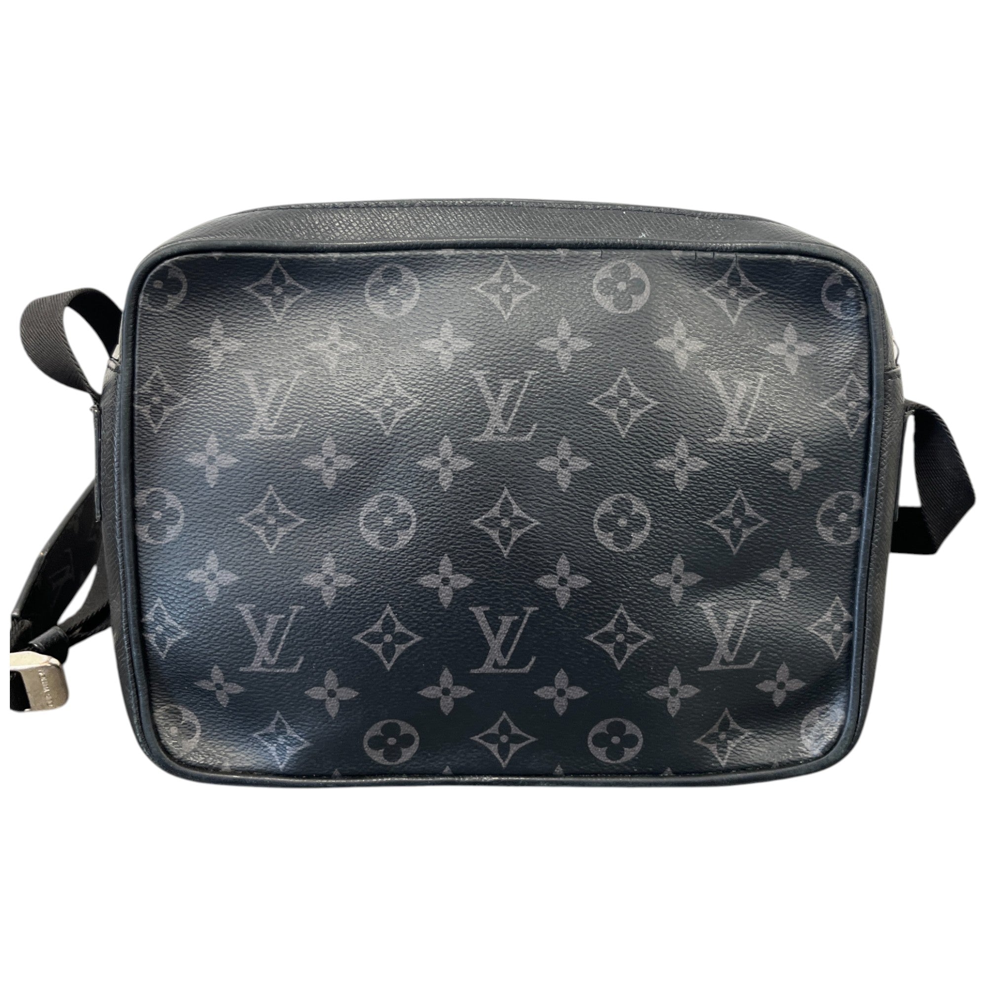 Men's Monogram Outdoor Messenger Bag Black