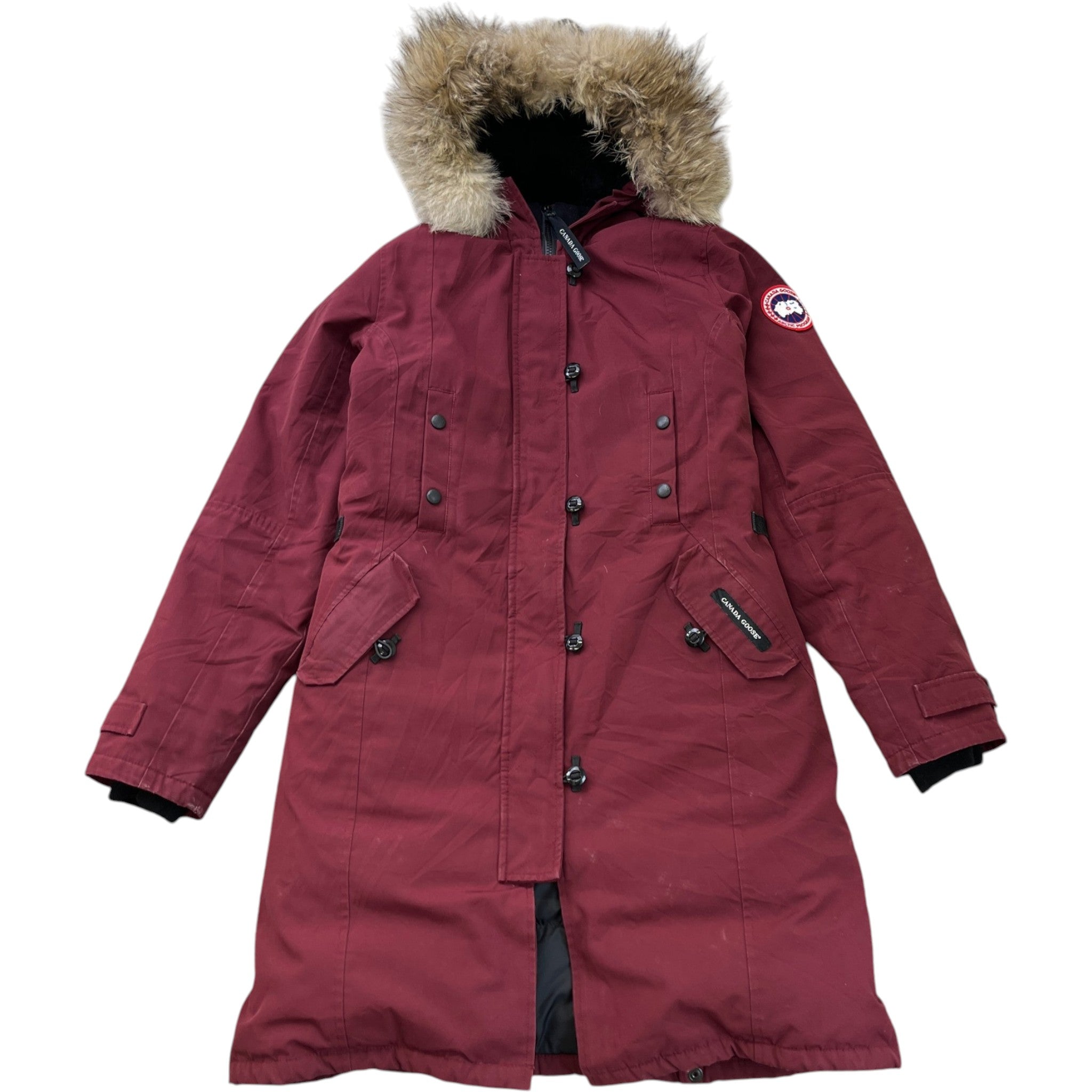 Women's Kensington Down Jacket Burgundy Size M