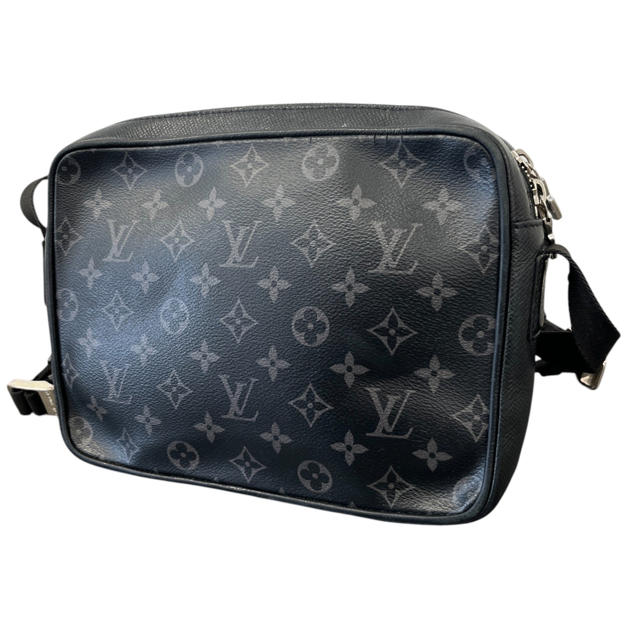 Men's Monogram Outdoor Messenger Bag Black