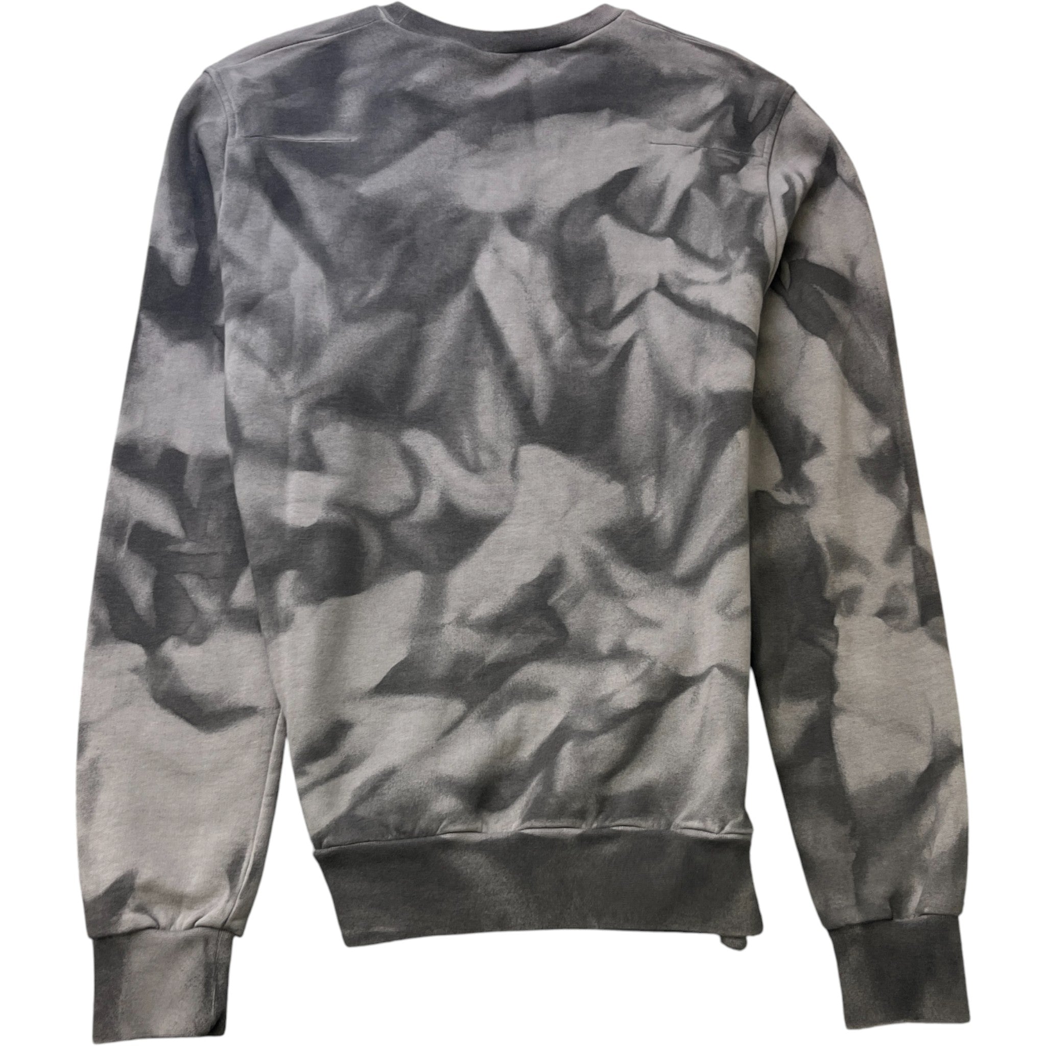 Men's Embroidered Signature Sweatshirt Grey Size M