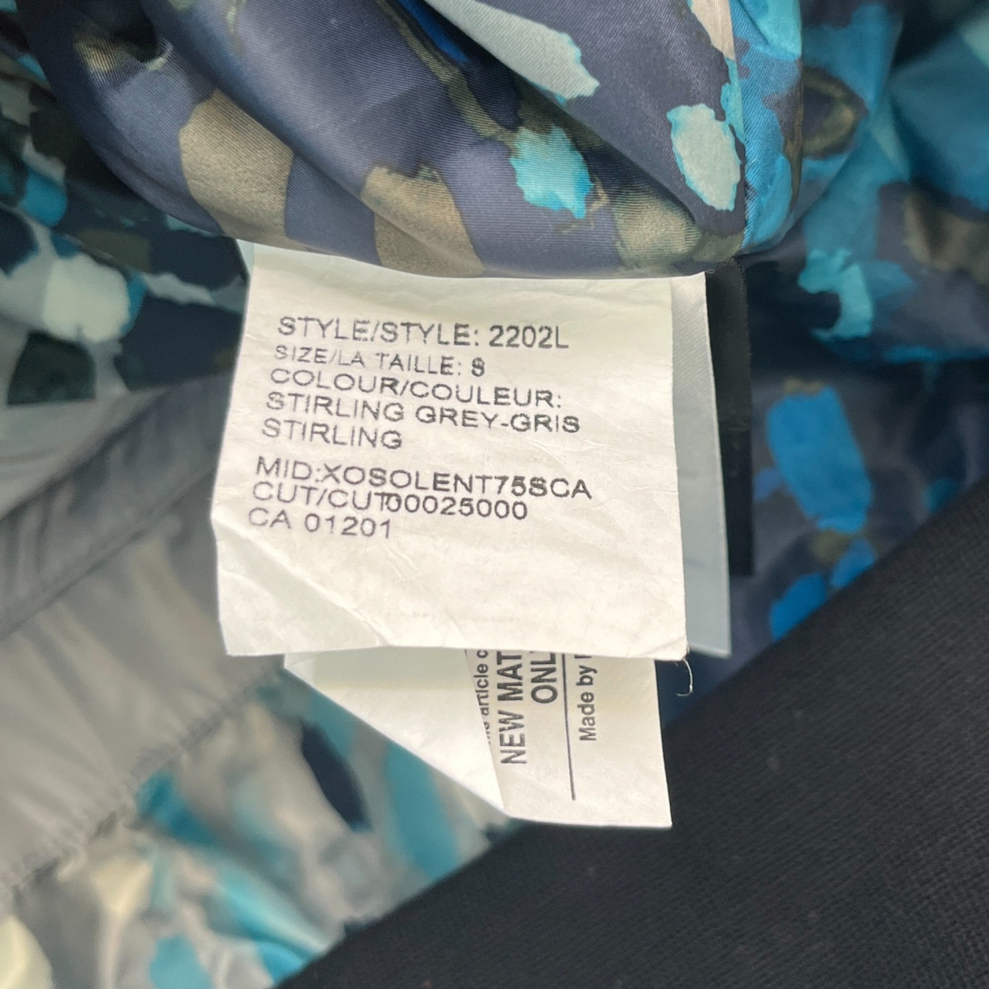 Women's Dore Down Jacket Grey Size S