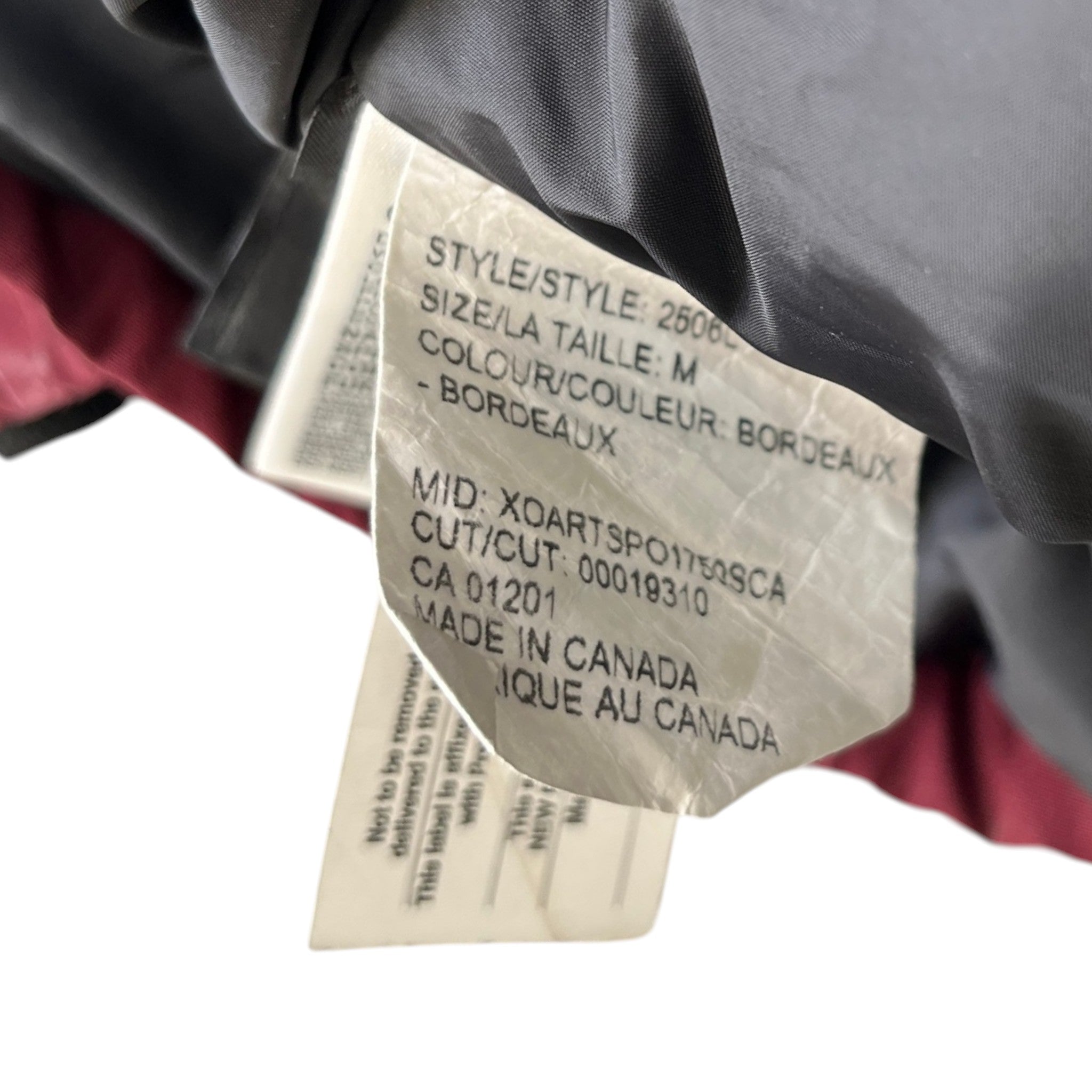 Women's Kensington Down Jacket Burgundy Size M
