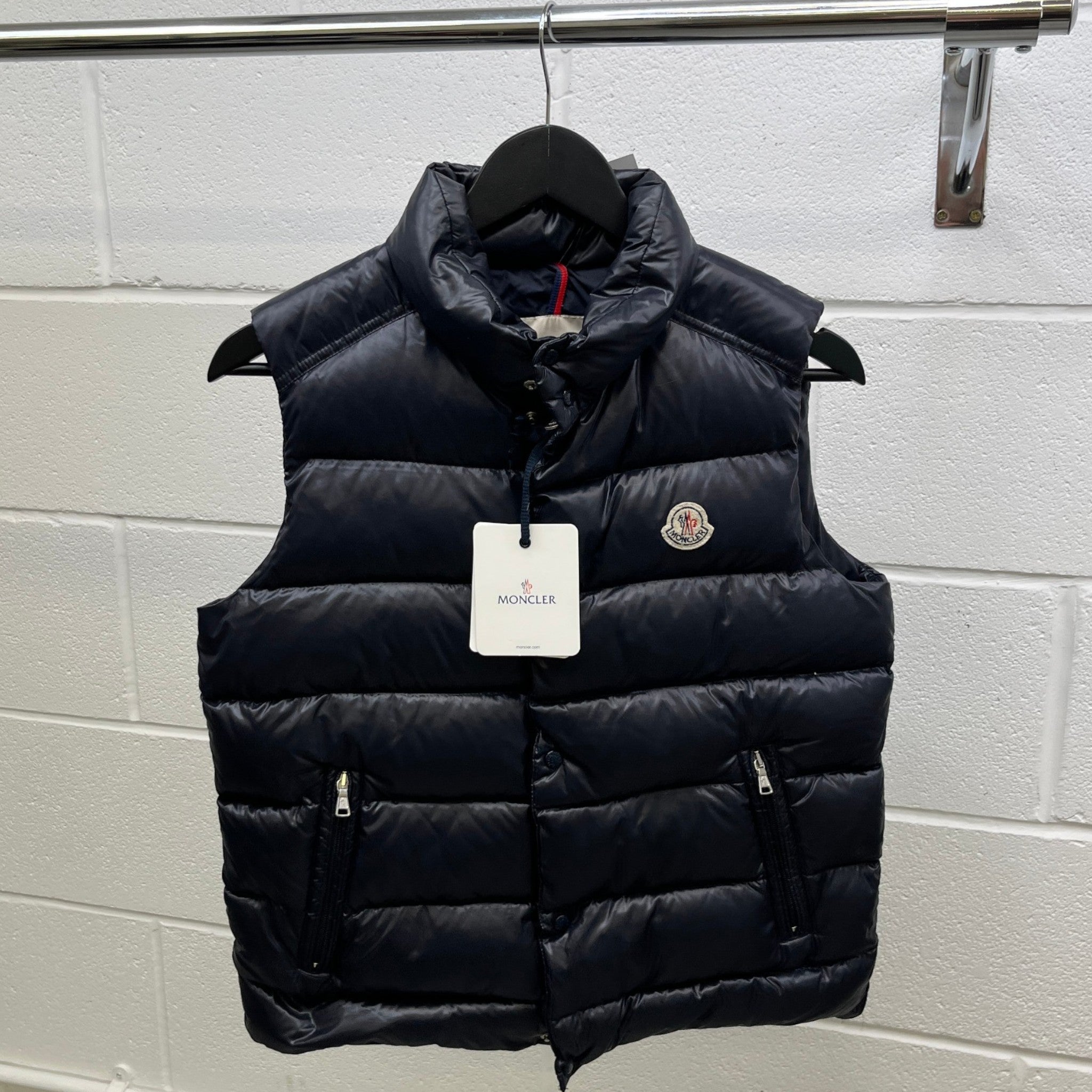 Men's Tib Junior Gilet Navy Size Age 14