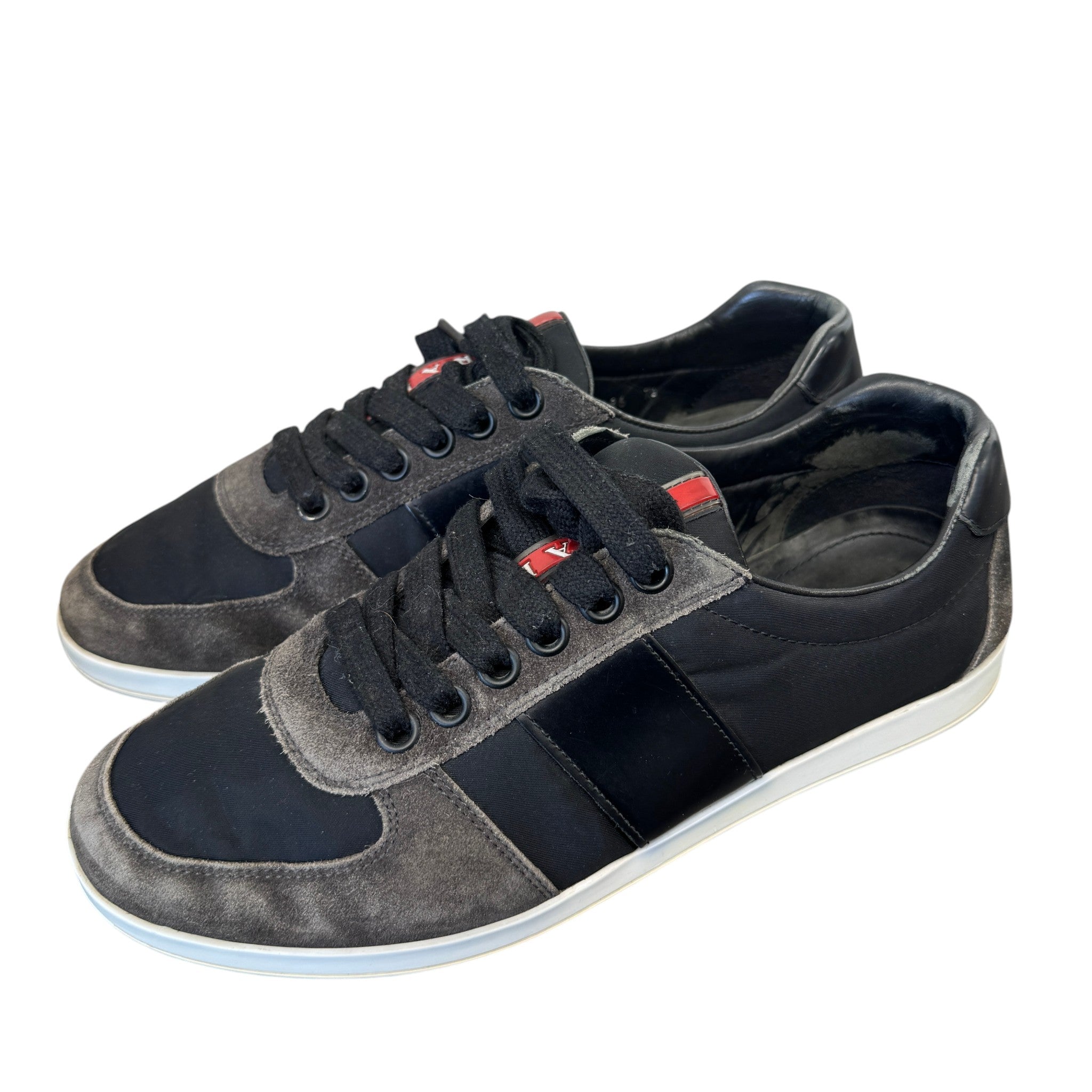 Men's Linea Rossa Low Trainers Black Size EU 41.5 / UK 7.5