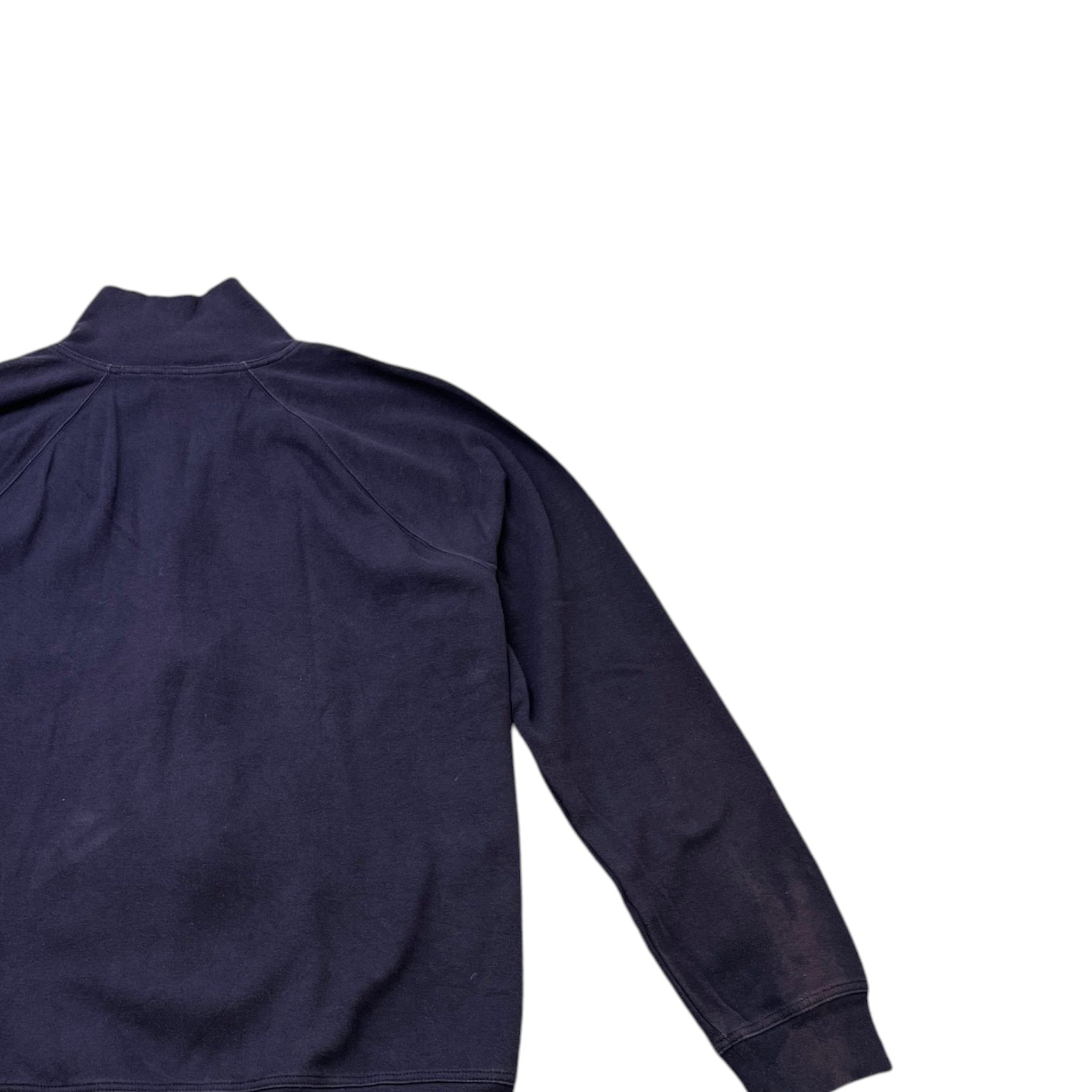 Men's Lv Embroidered Patch Jumper Navy Size M