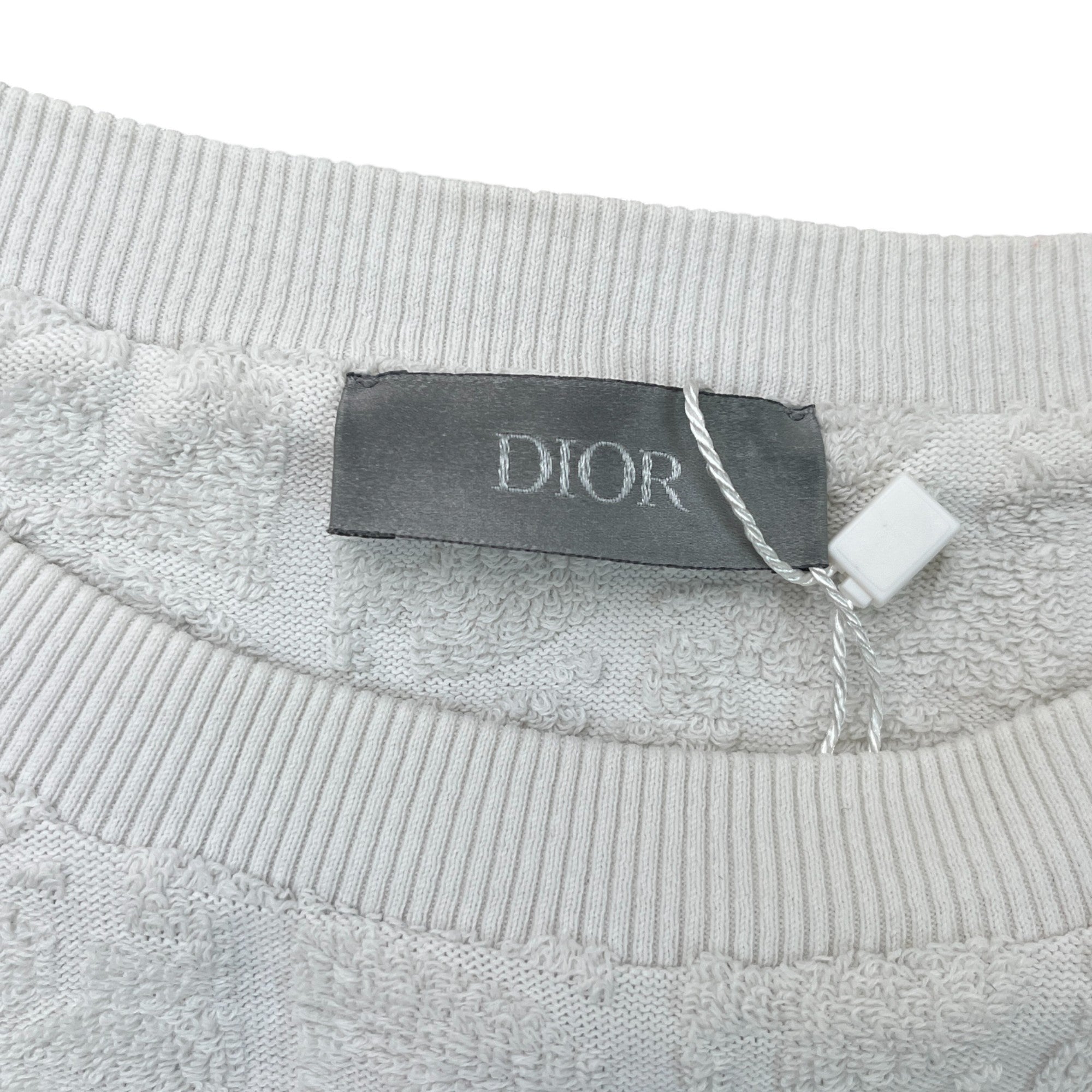 Men's Oblique T-Shirt White Size L