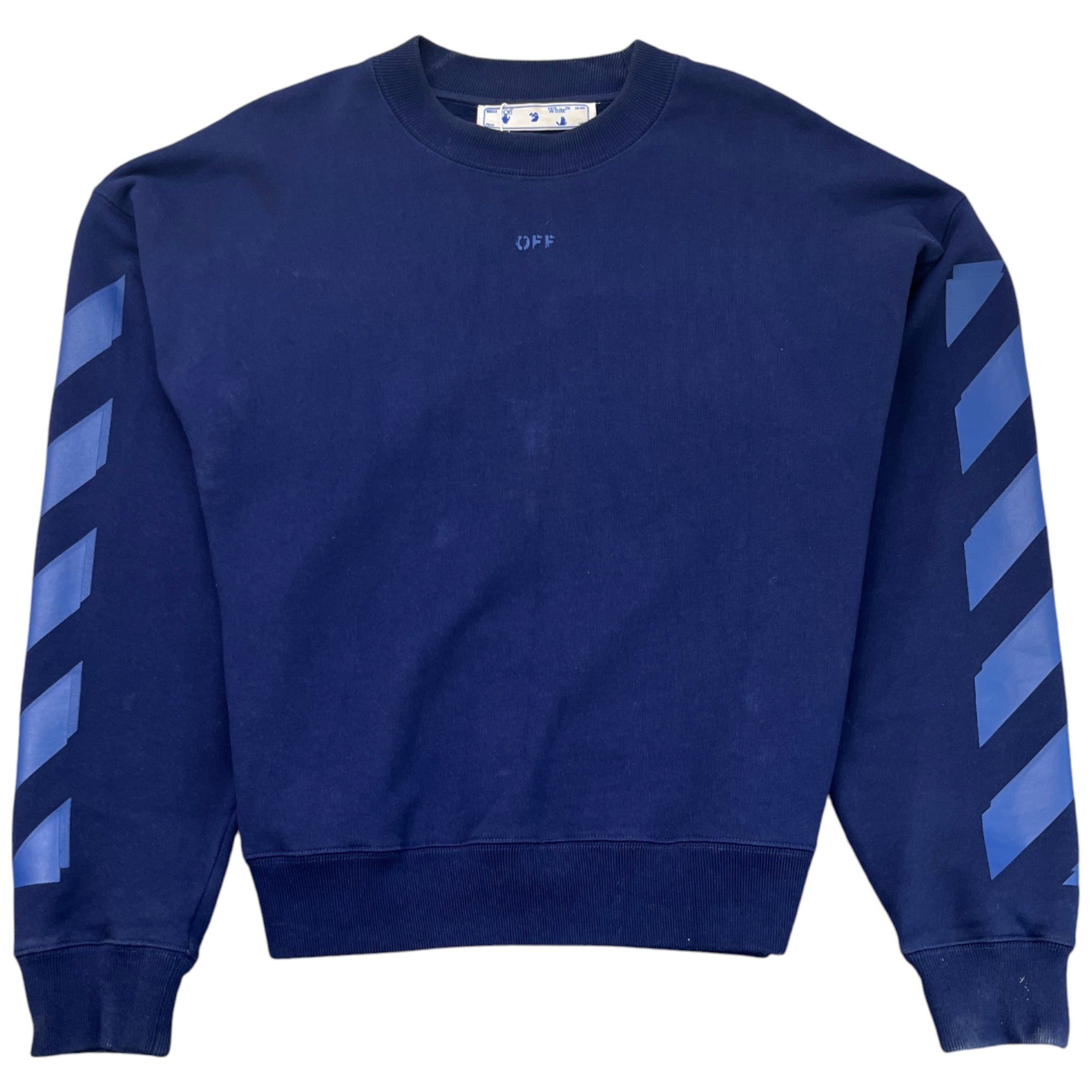 Men's Arrow Logo Jumper Navy Size S